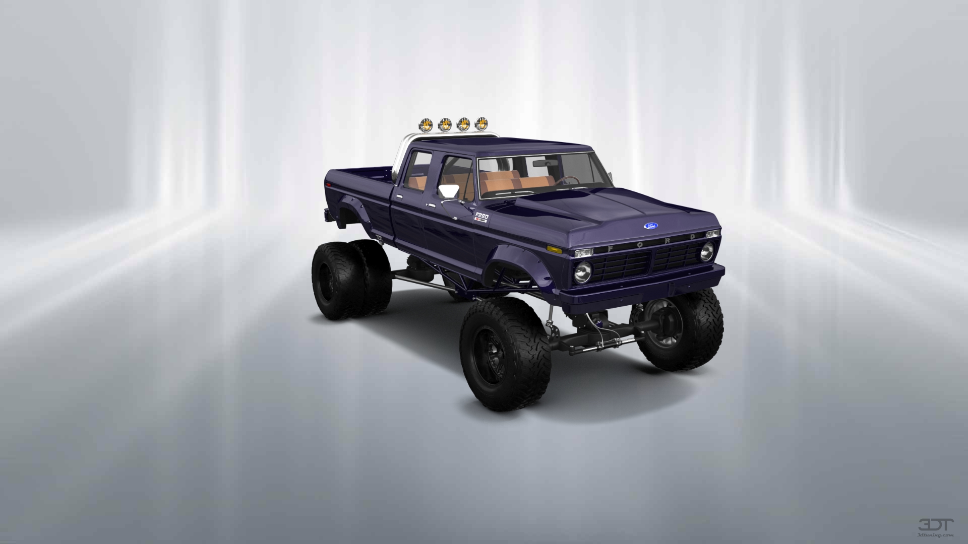 Ford F-350 Dually 4 Door pickup truck 1973