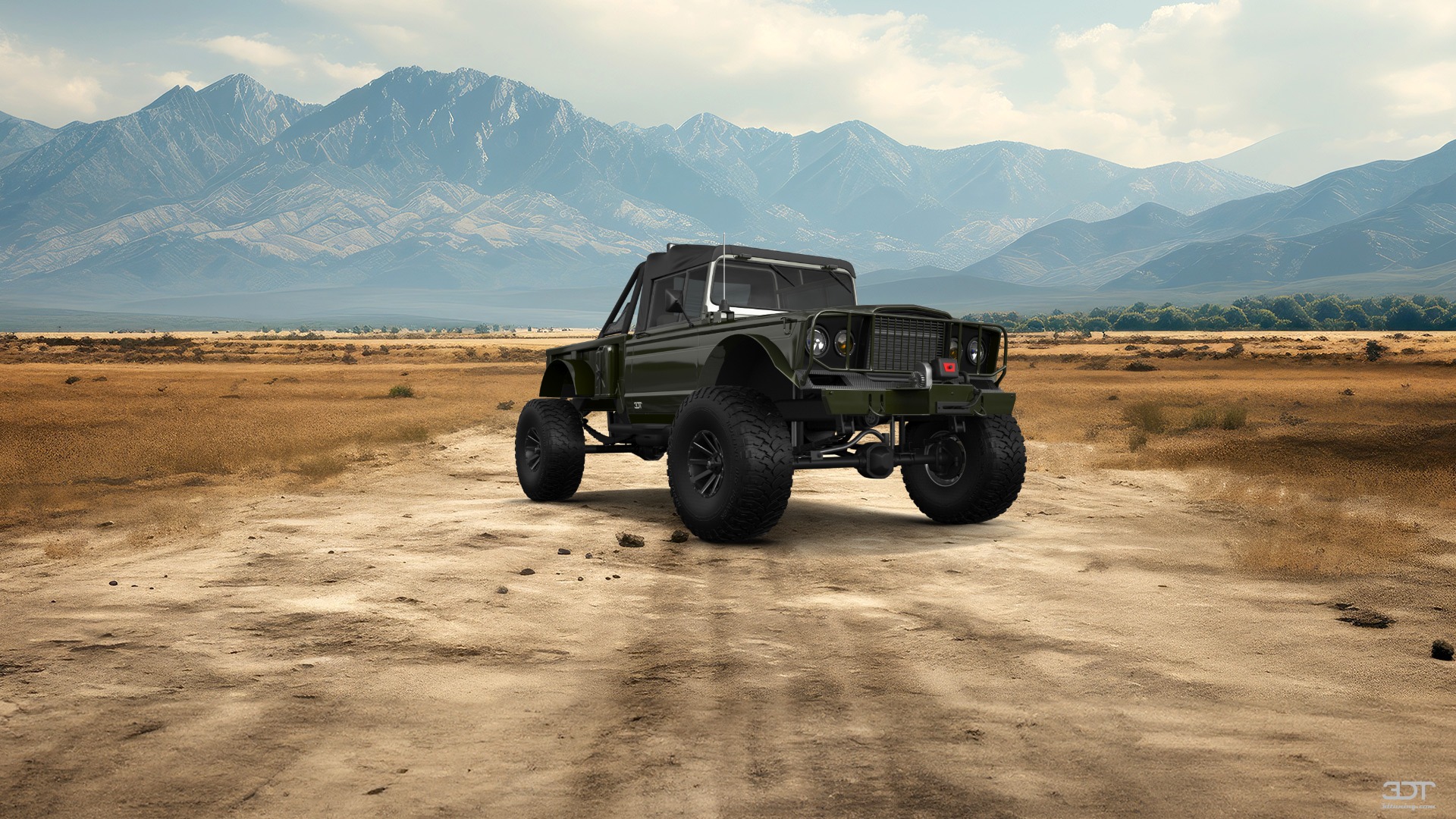 Jeep Kaiser M715 2 Door pickup truck 1968