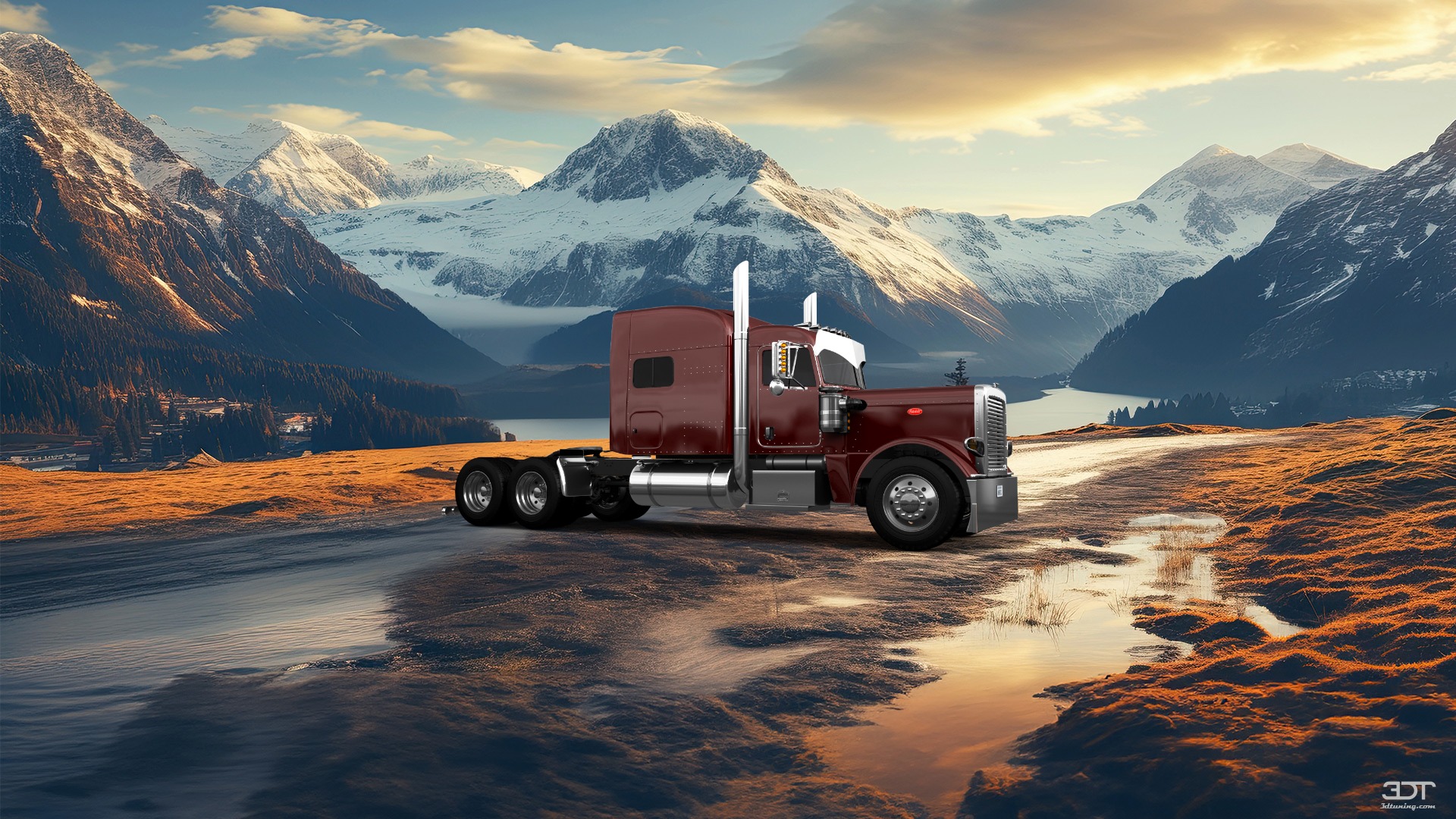 Peterbilt 389 Sleeper Cab Truck 2016 tuning