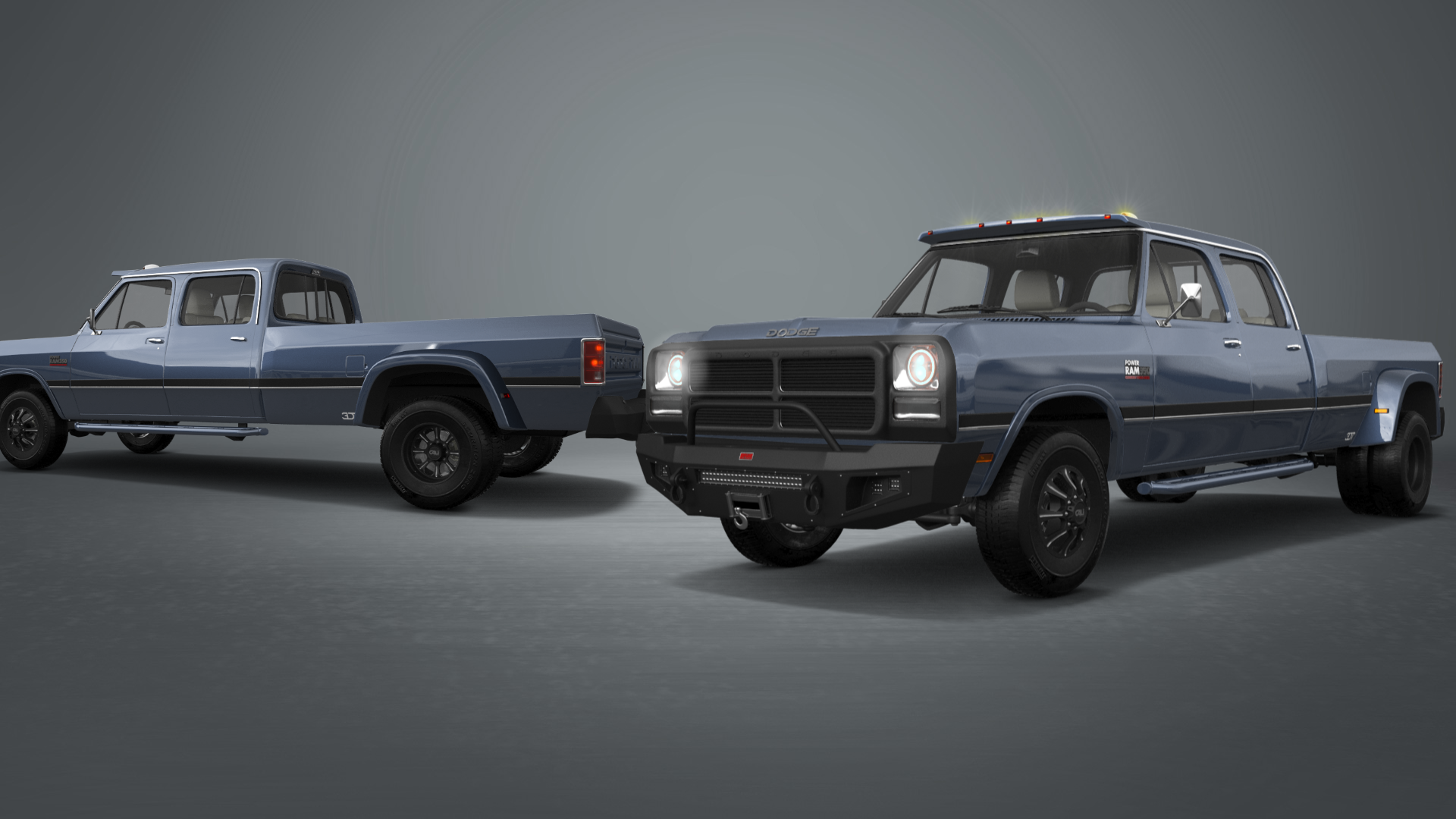 Dodge Ram 350 4 Door pickup truck 1991
