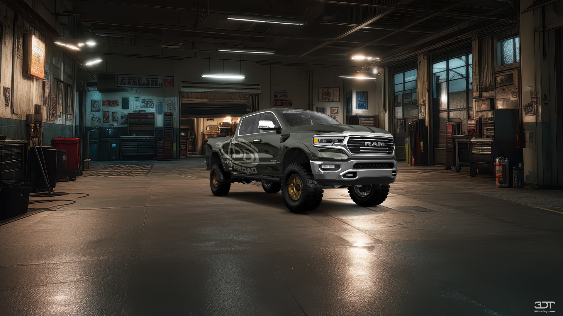 Dodge Ram 1500 Crew Cab 6.4' box 4 Door Truck 2020 tuning