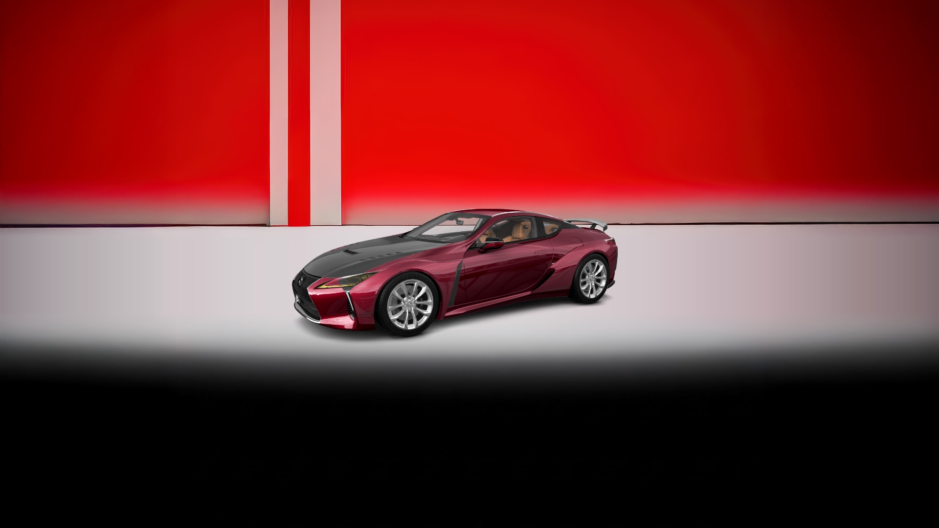 Lexus LC500 2 door fastback coupe 2017 tuning