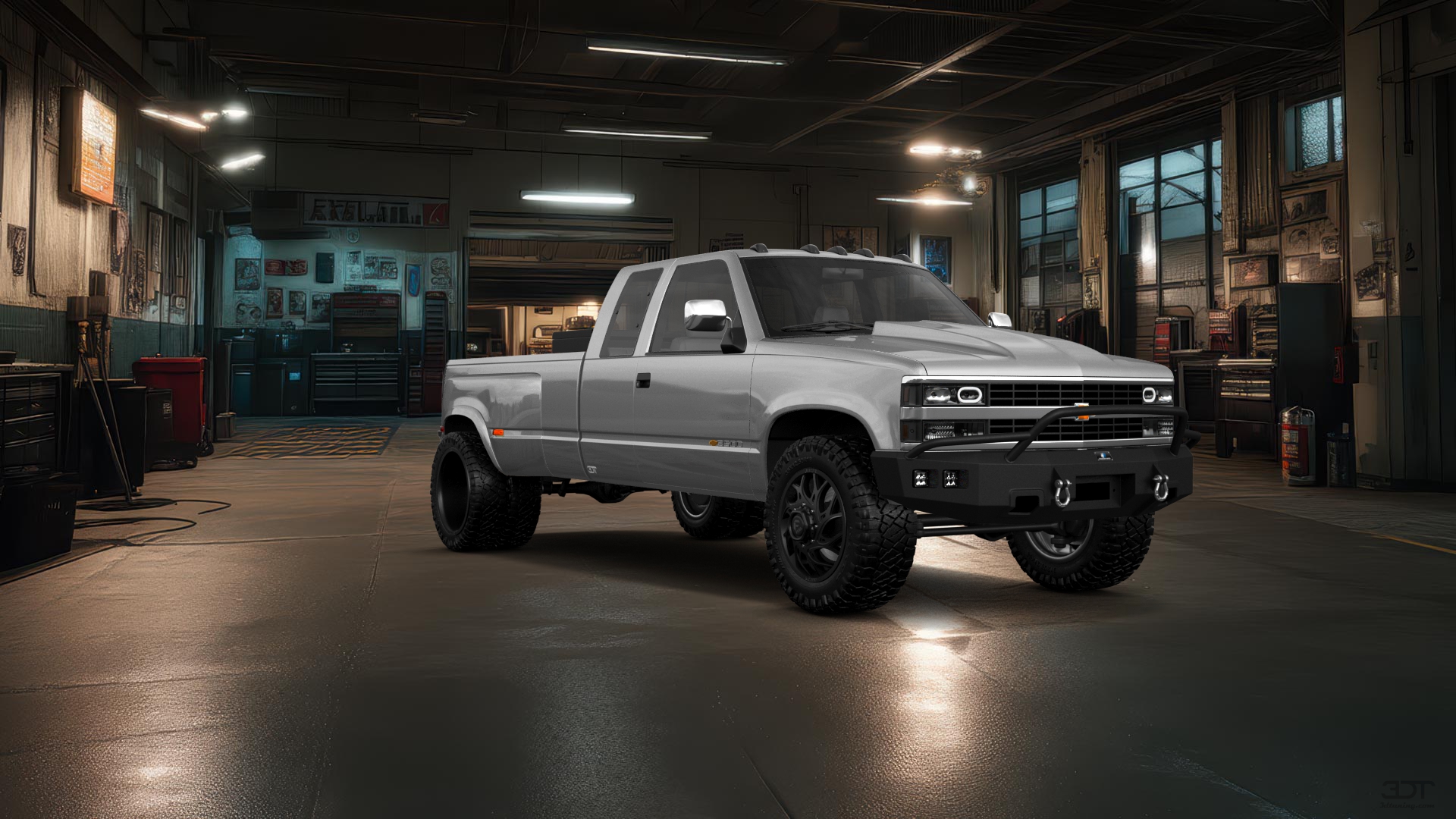 Chevrolet K3500 Extended Cab Pickup Truck 1988 tuning