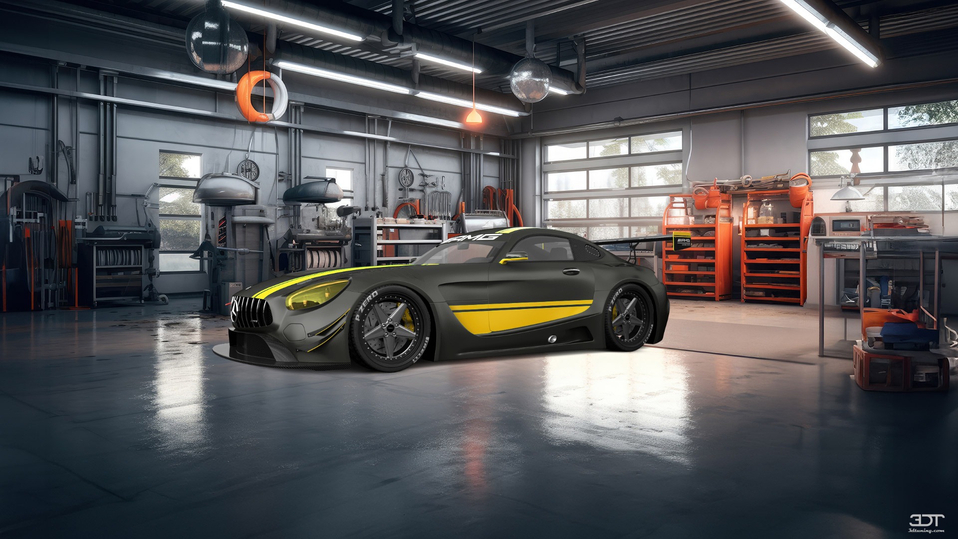 Mercedes AMG GT 2 door fastback coupe 2016