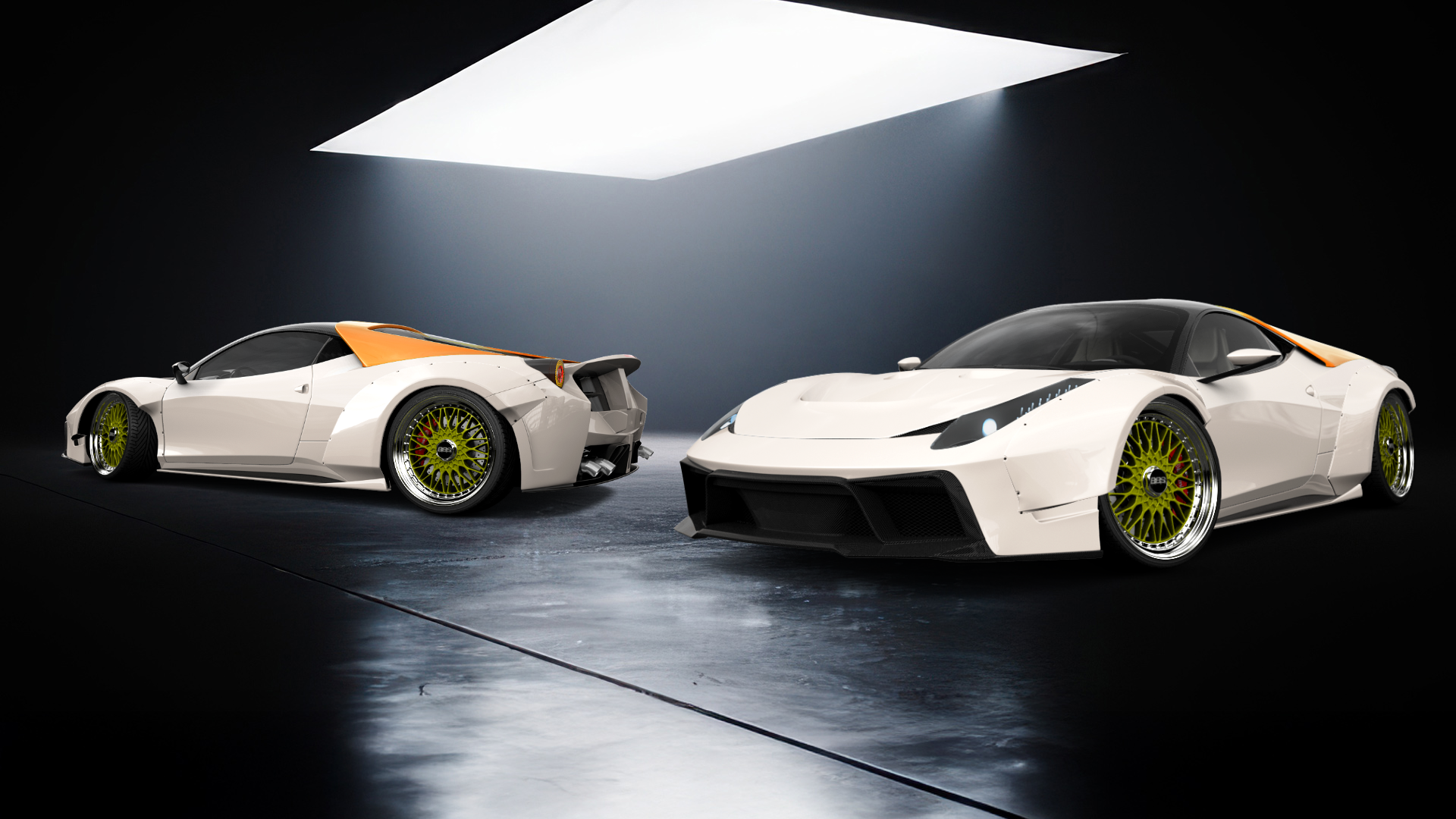 Ferrari 458 Italia 2 door spider 2010 tuning