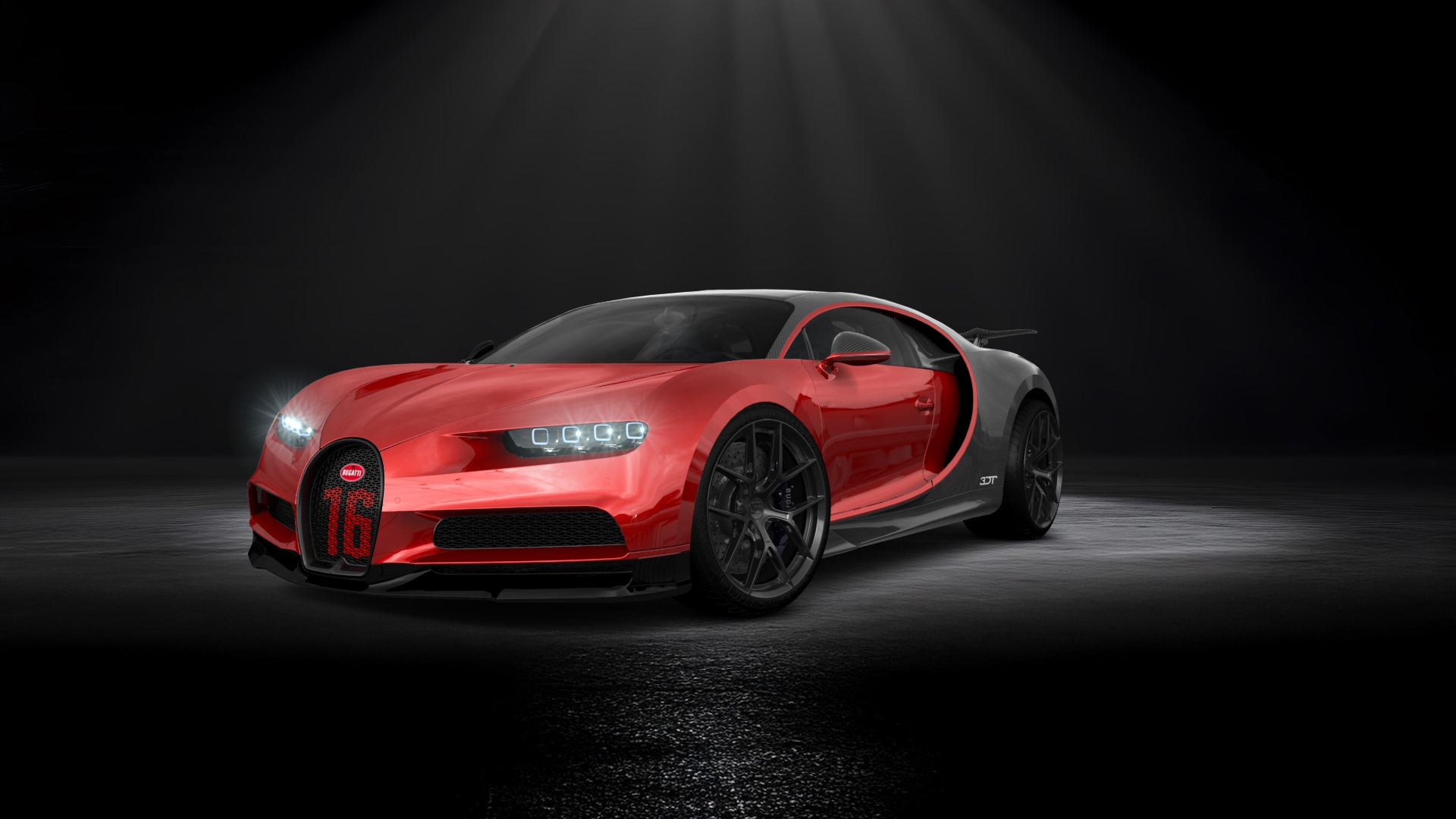 Bugatti Chiron 2 Door Coupe 2016 tuning