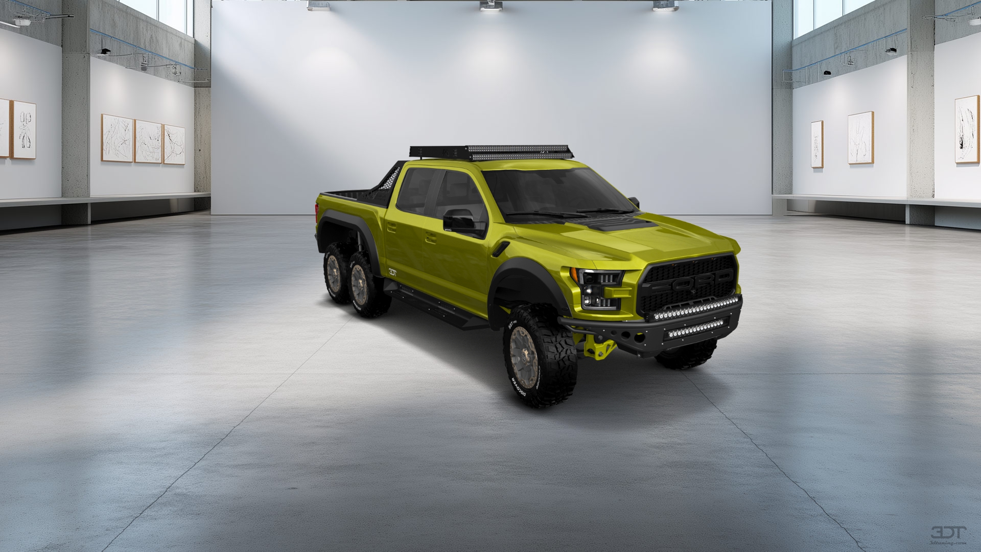 Ford Hennessey VelociRaptor 6x6 Truck 2017 tuning