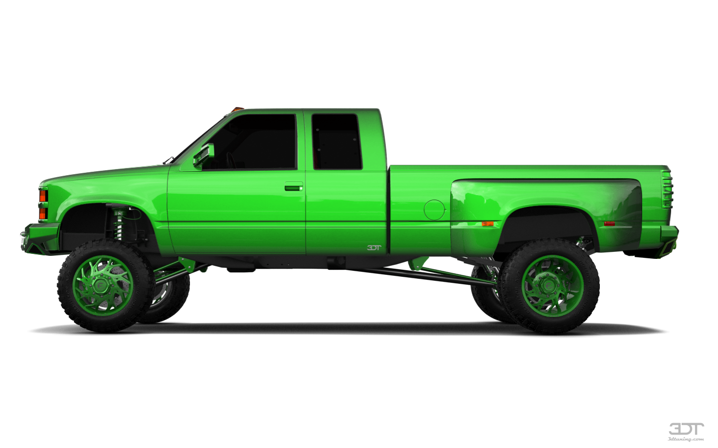 Chevrolet K3500 Extended Cab Pickup Truck 1988