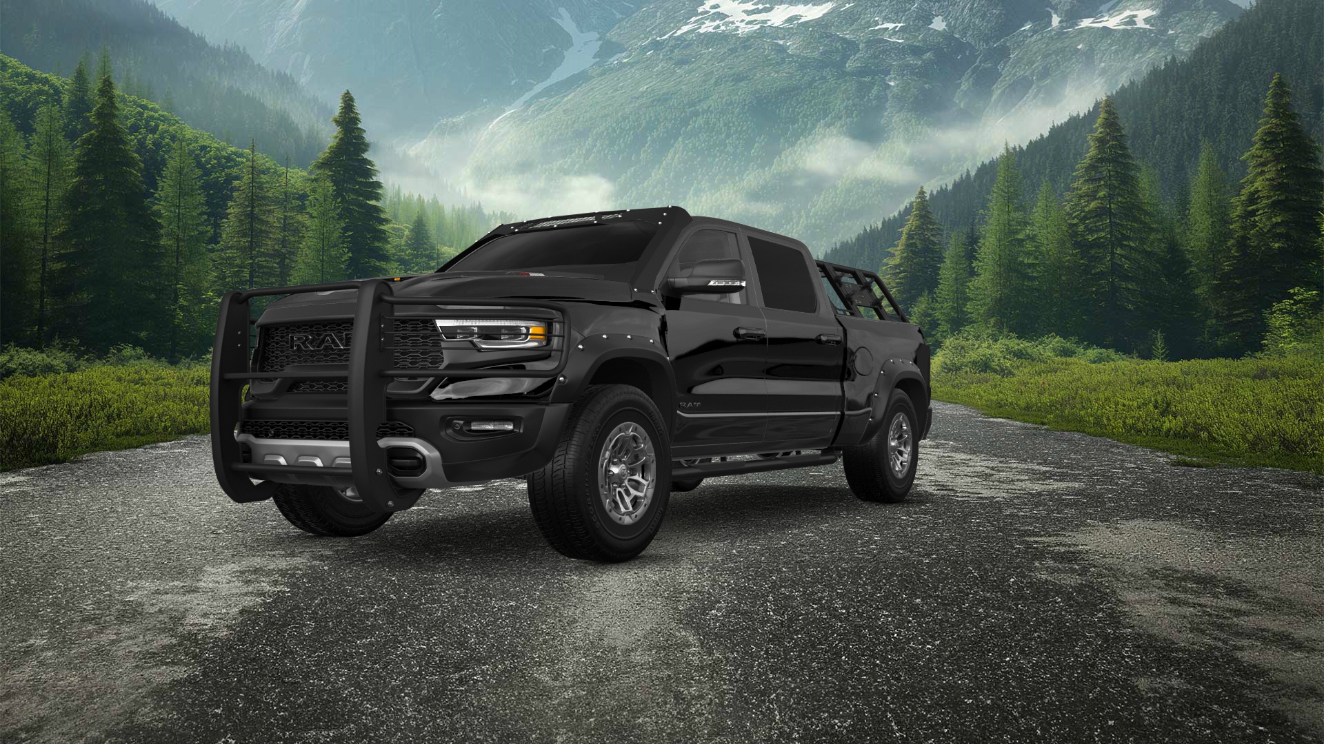 Dodge Ram 1500 TRX 4 Door pickup truck 2021 tuning