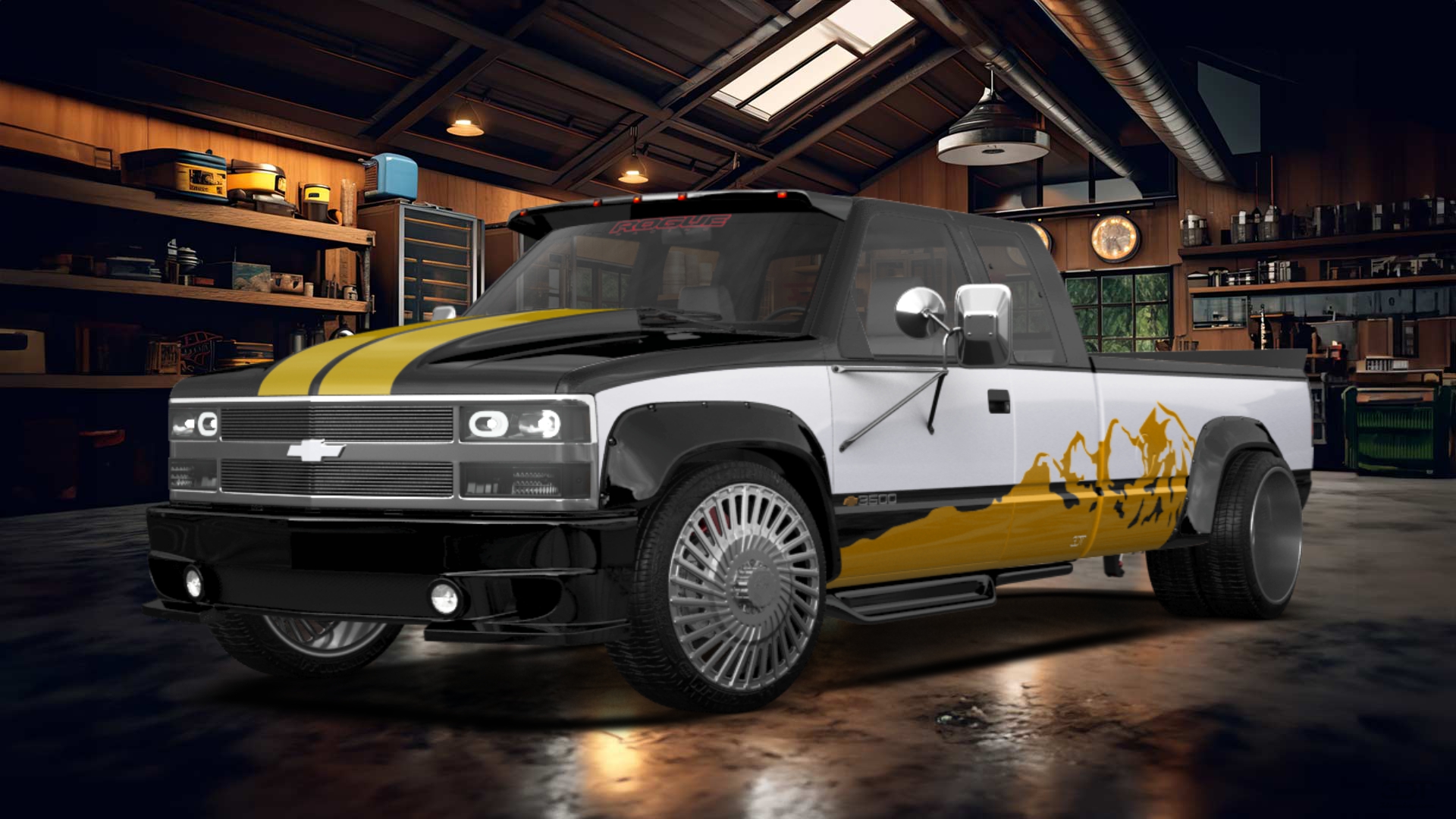 Chevrolet K3500 Extended Cab Pickup Truck 1988 tuning