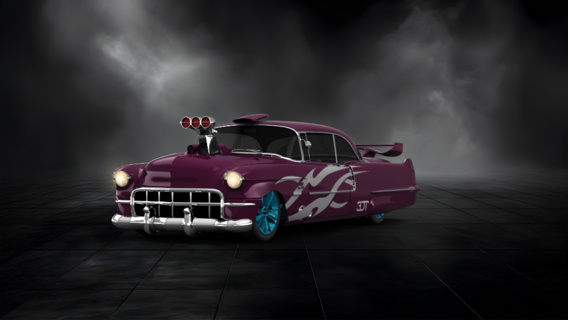 Cadillac De Ville Coupe 1956 tuning