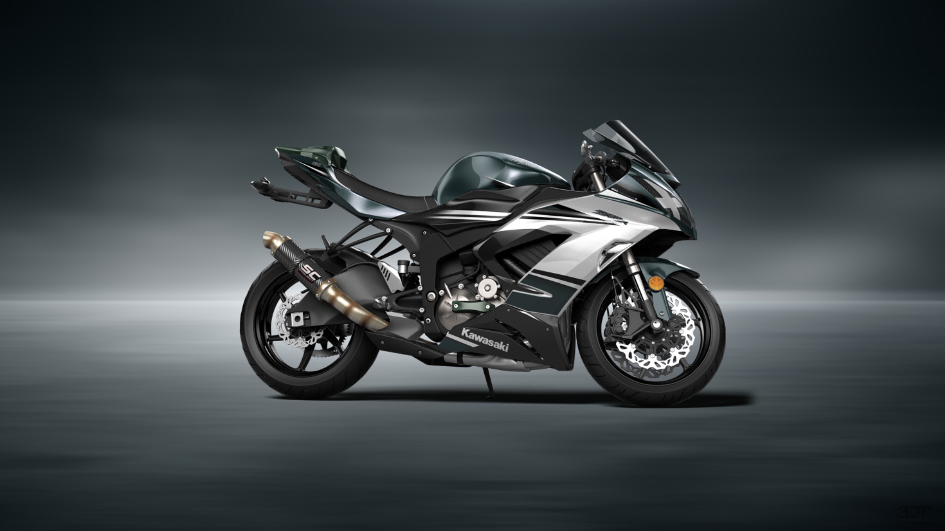 Kawasaki Ninja ZX 6R Sport Bike 2015