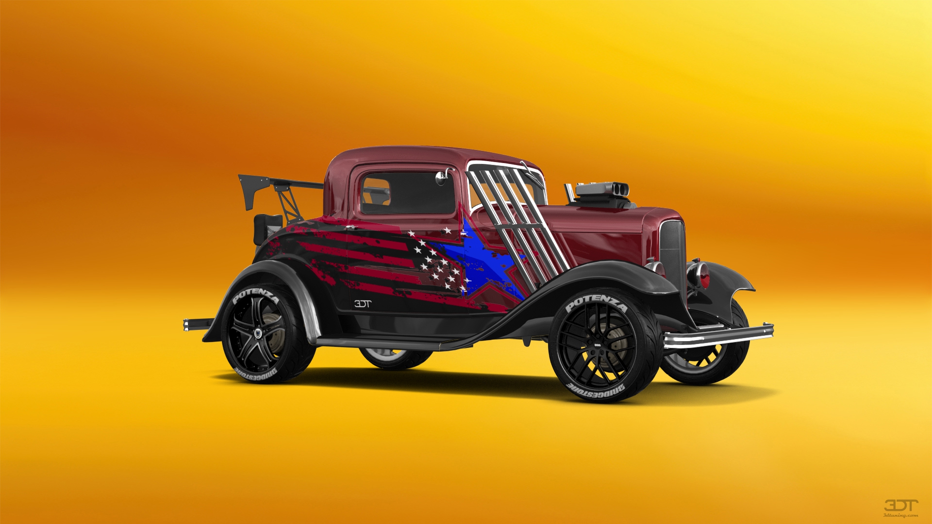 Ford Model B Deluxe 2 Door Coupe 1932 tuning