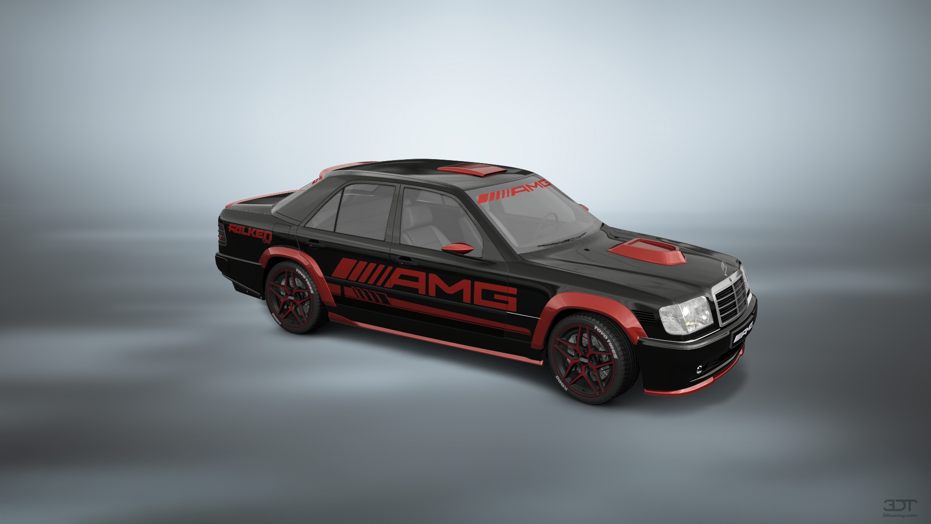 Mercedes E-Class Sedan 1984 tuning