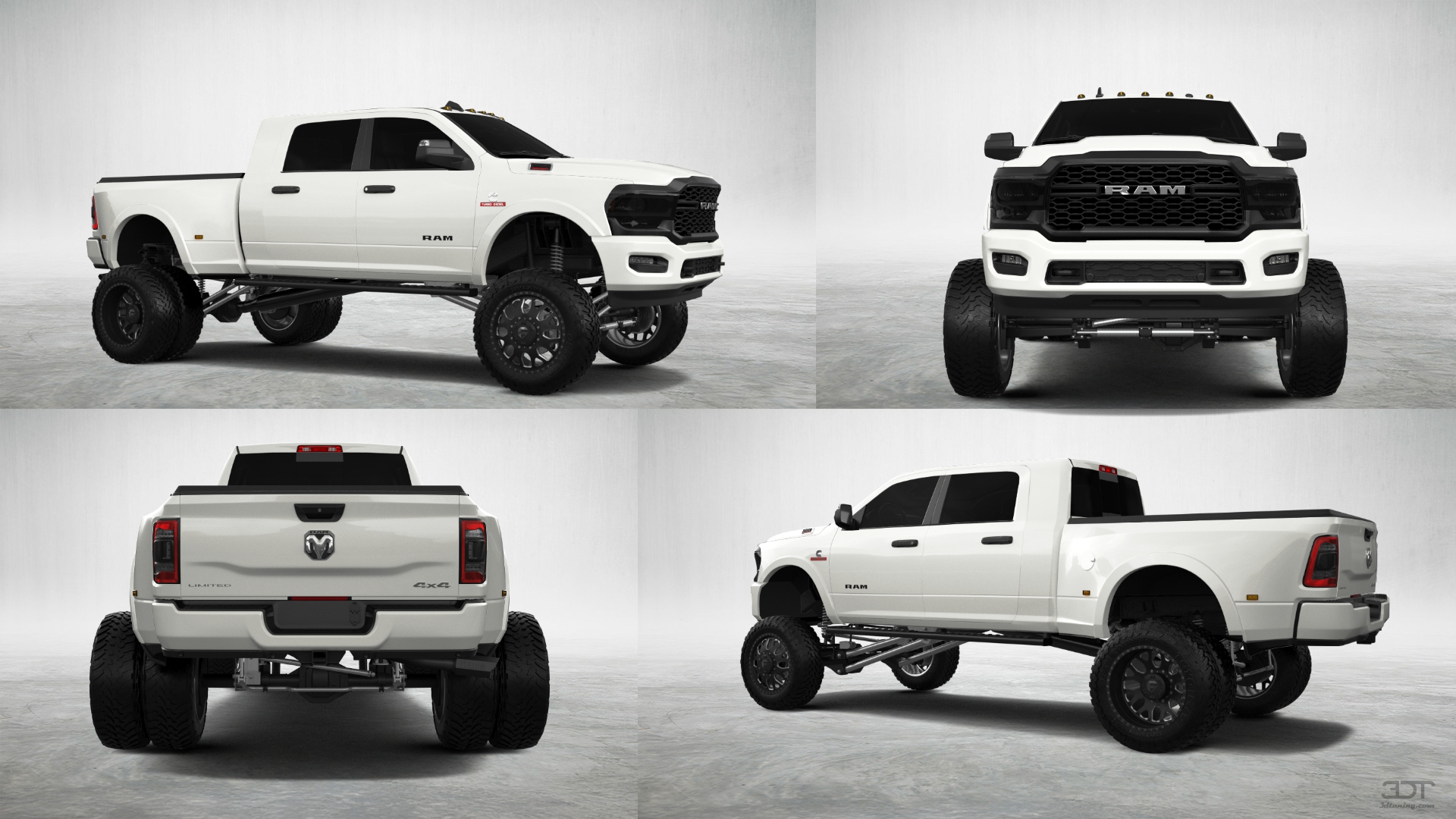 Dodge Ram 3500 4 Door pickup truck 2020