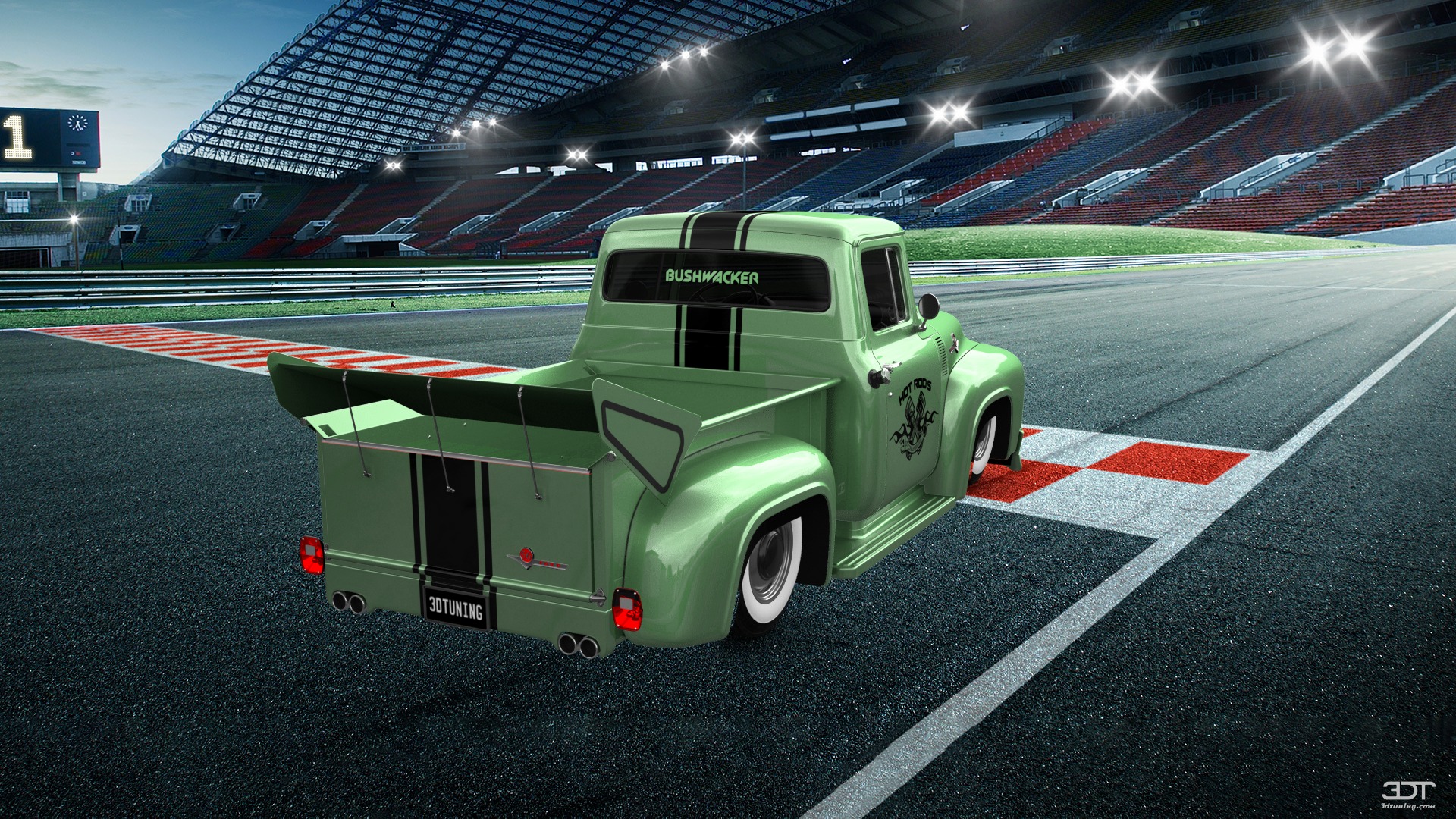 Ford F-100 2 Door truck 1956 tuning