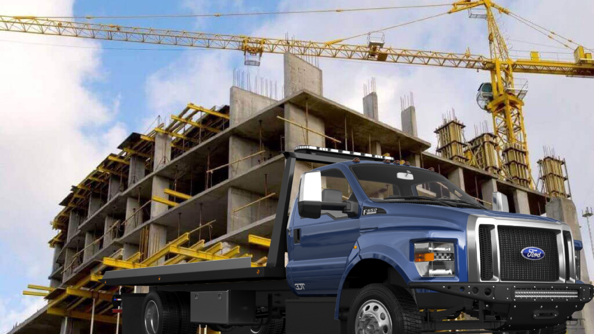 Ford F-650 Tow Truck Pickup 2016 tuning