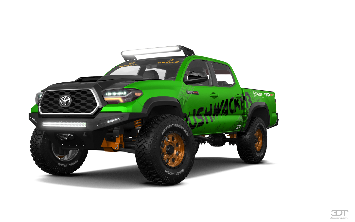 Tuning Toyota Tacoma 4 Door pickup truck 2018