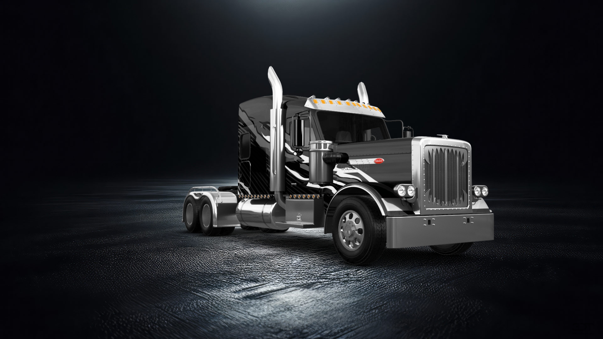 Peterbilt 589 Sleeper Cab Truck 2024 tuning