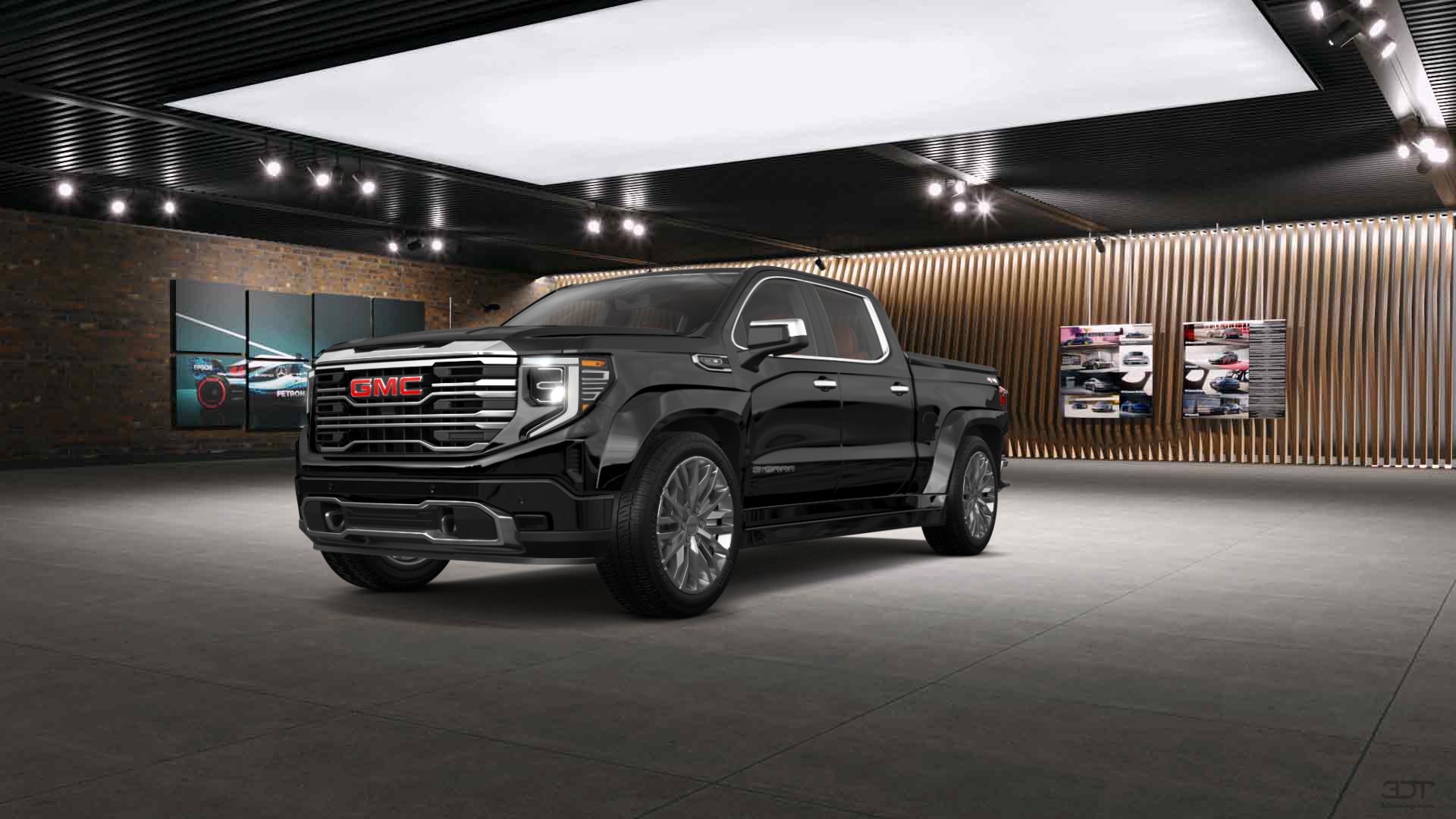 GMC Sierra 1500 Crew Cab 5.8 ft box 4 Door pickup truck 2023 tuning