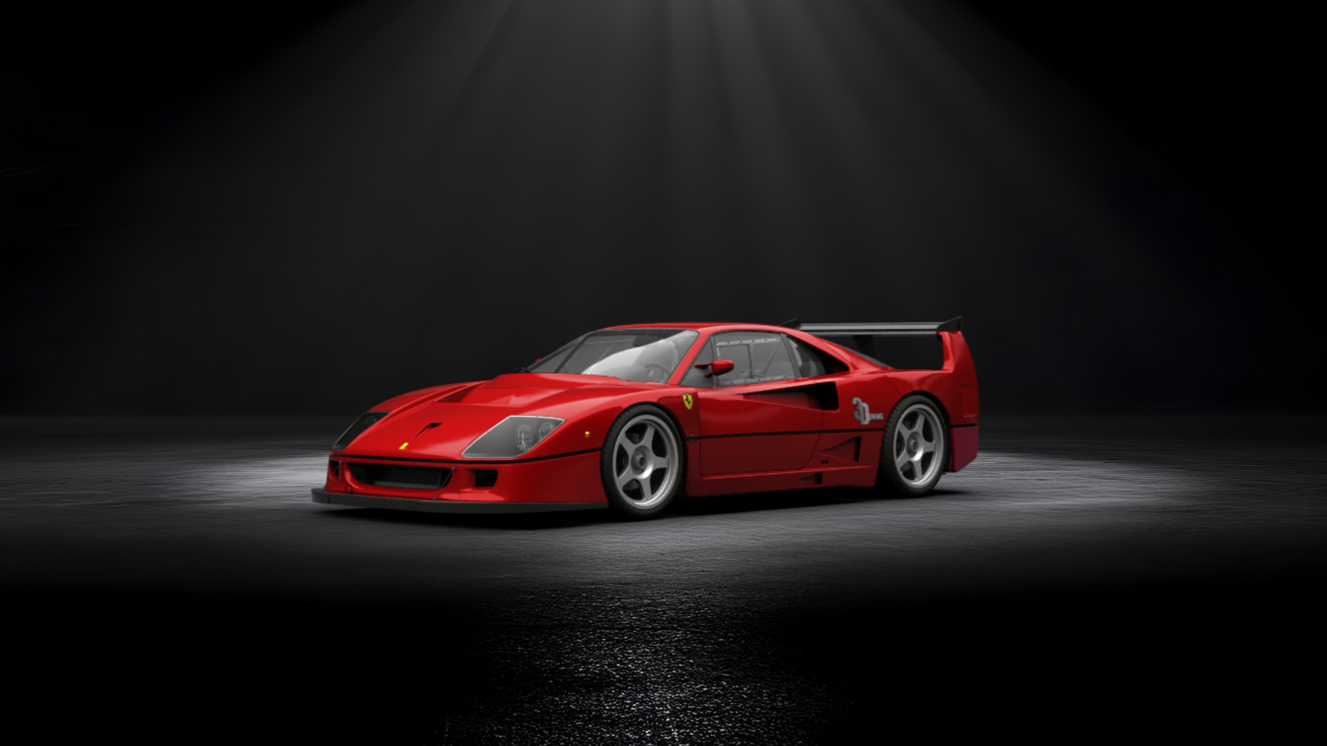 Xavier Madde's 1989 Ferrari F40 Competizione custom build | 3DTuning
