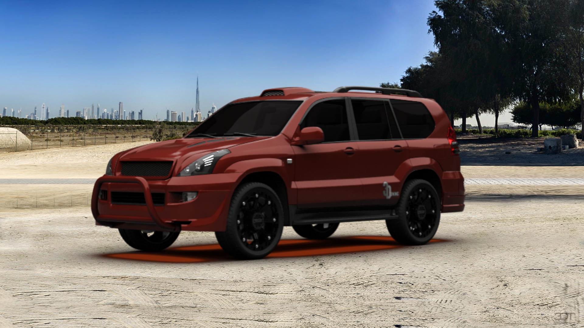 Toyota LC Prado SUV 2002