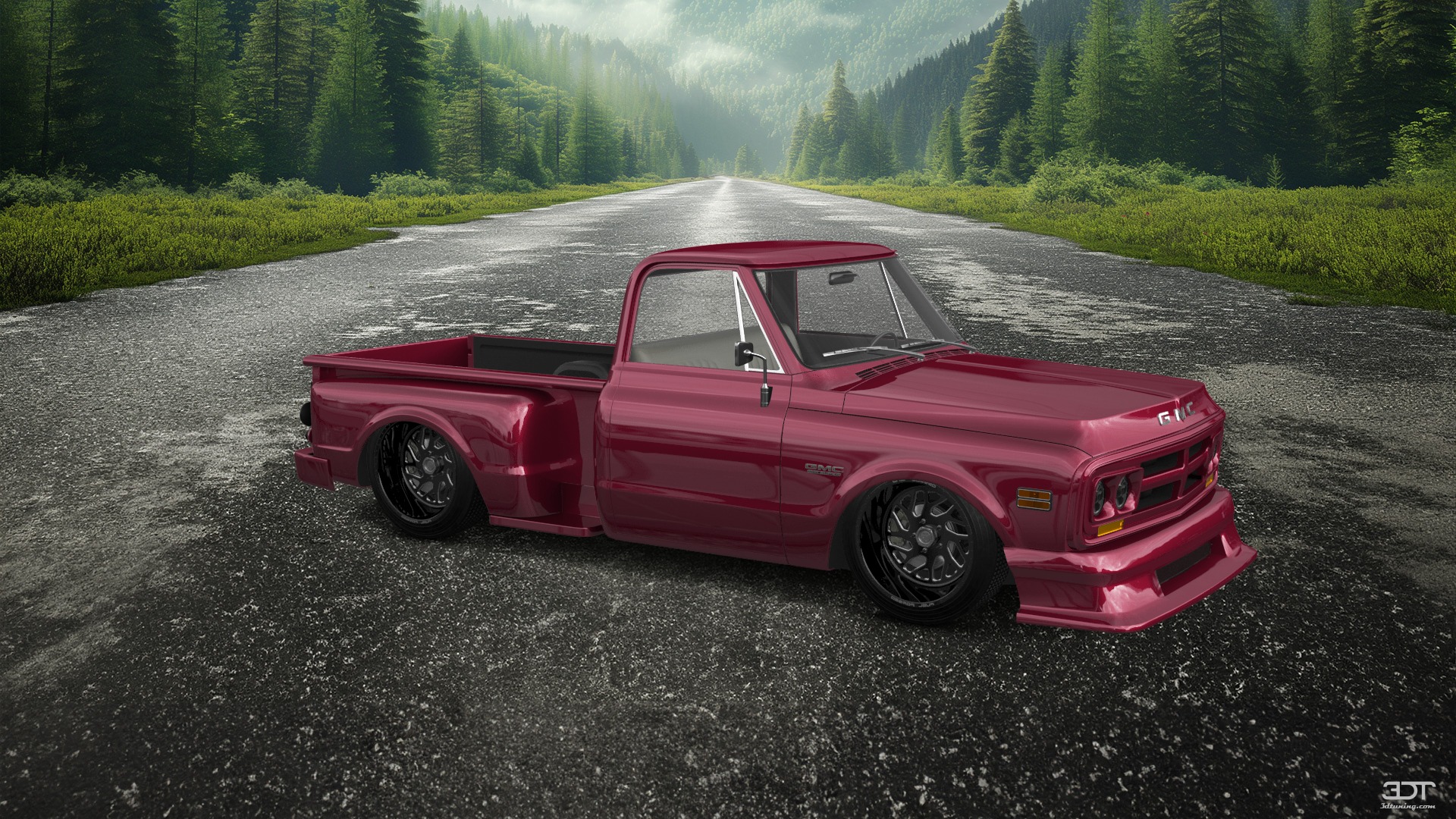 GMC K1500 2 Door pickup truck 1971 tuning