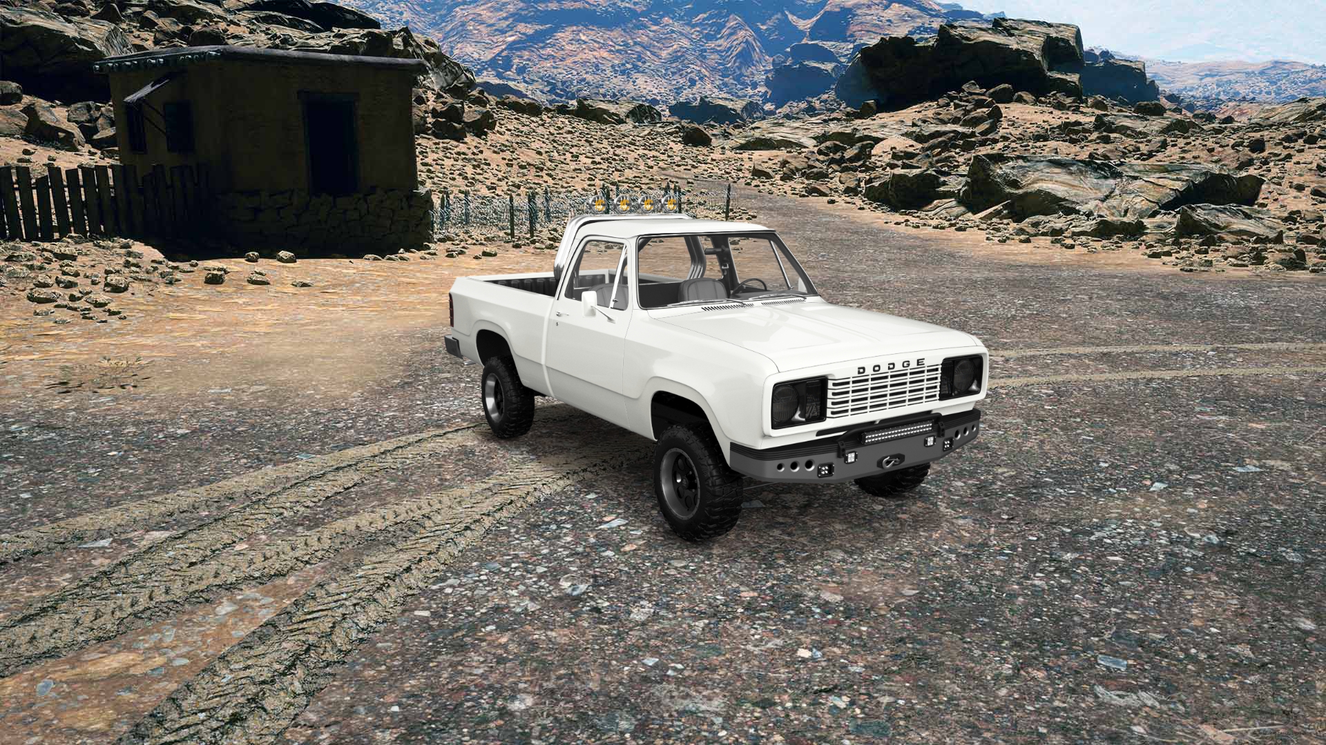 Dodge Power Wagon W200 2 Door pickup truck 1977 tuning