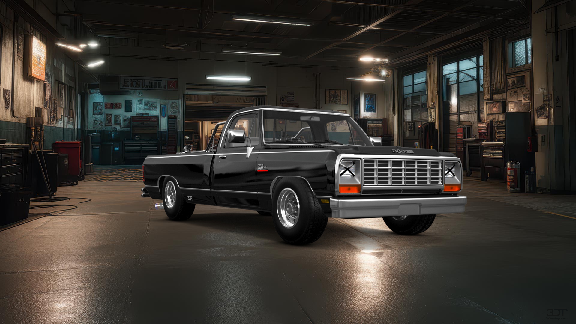 Dodge Ram 250 Regular Cab 2 Door pickup truck 1983 tuning