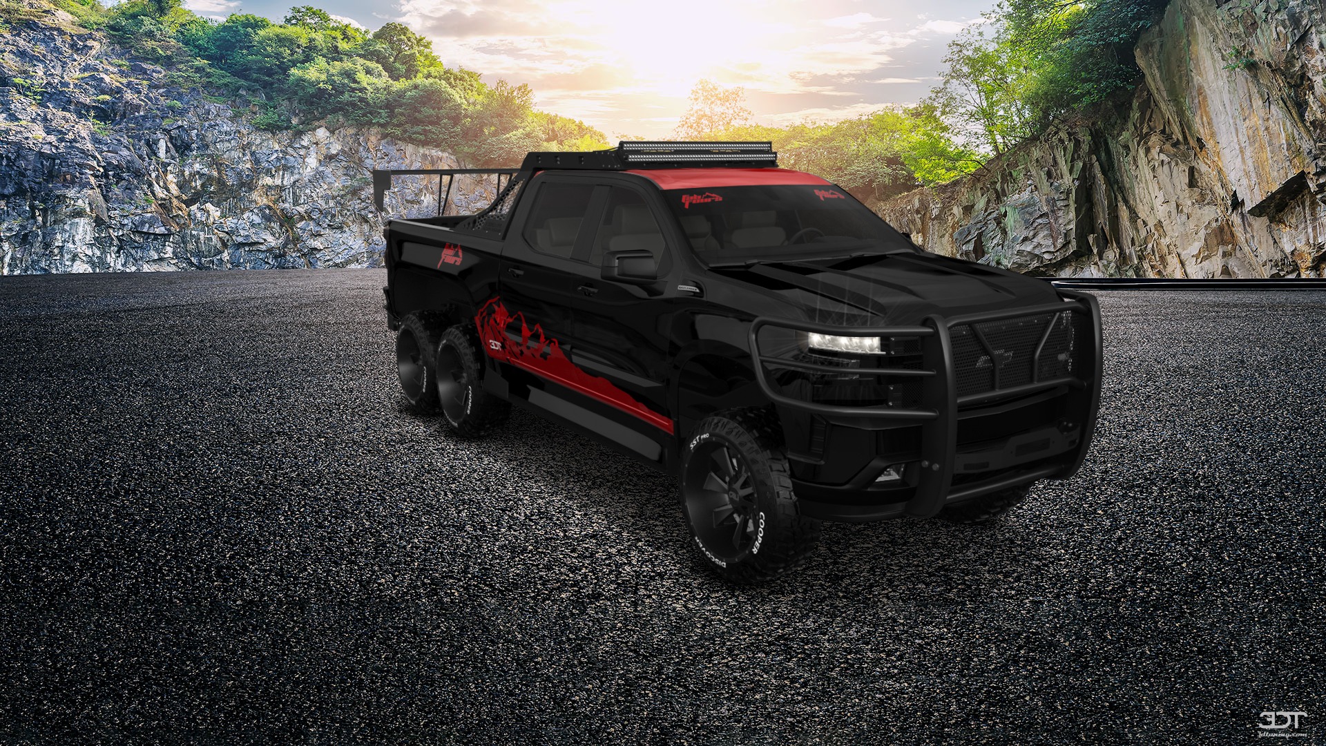 Chevrolet Silverado Hennessey Goliath 6X6 Truck 2020 tuning
