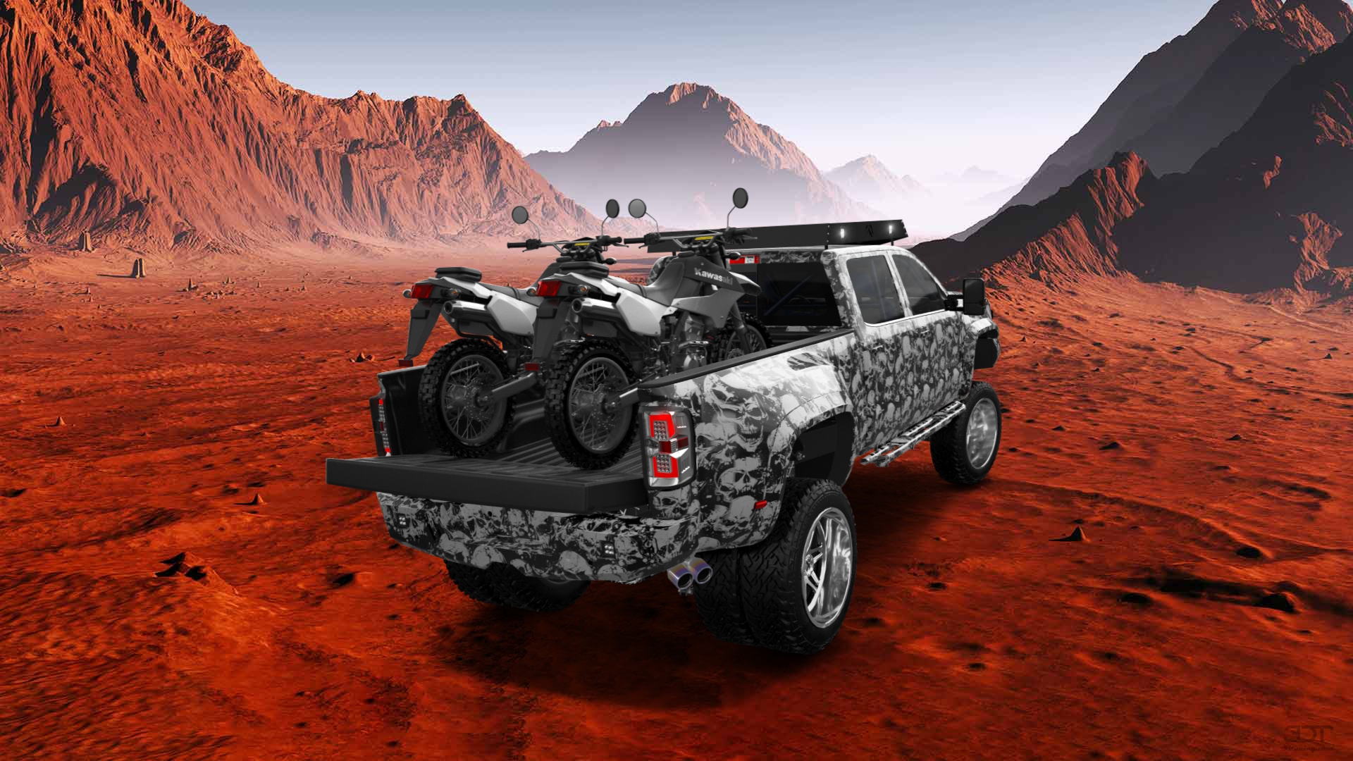 GMC Sierra 3500 HD Crew Cab 4 Door pickup truck 2015 tuning