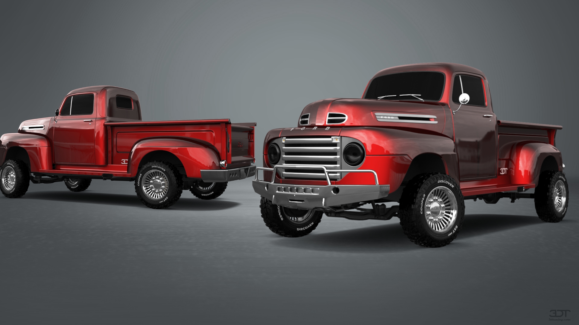 Ford F1 2 Door pickup truck 1949 tuning
