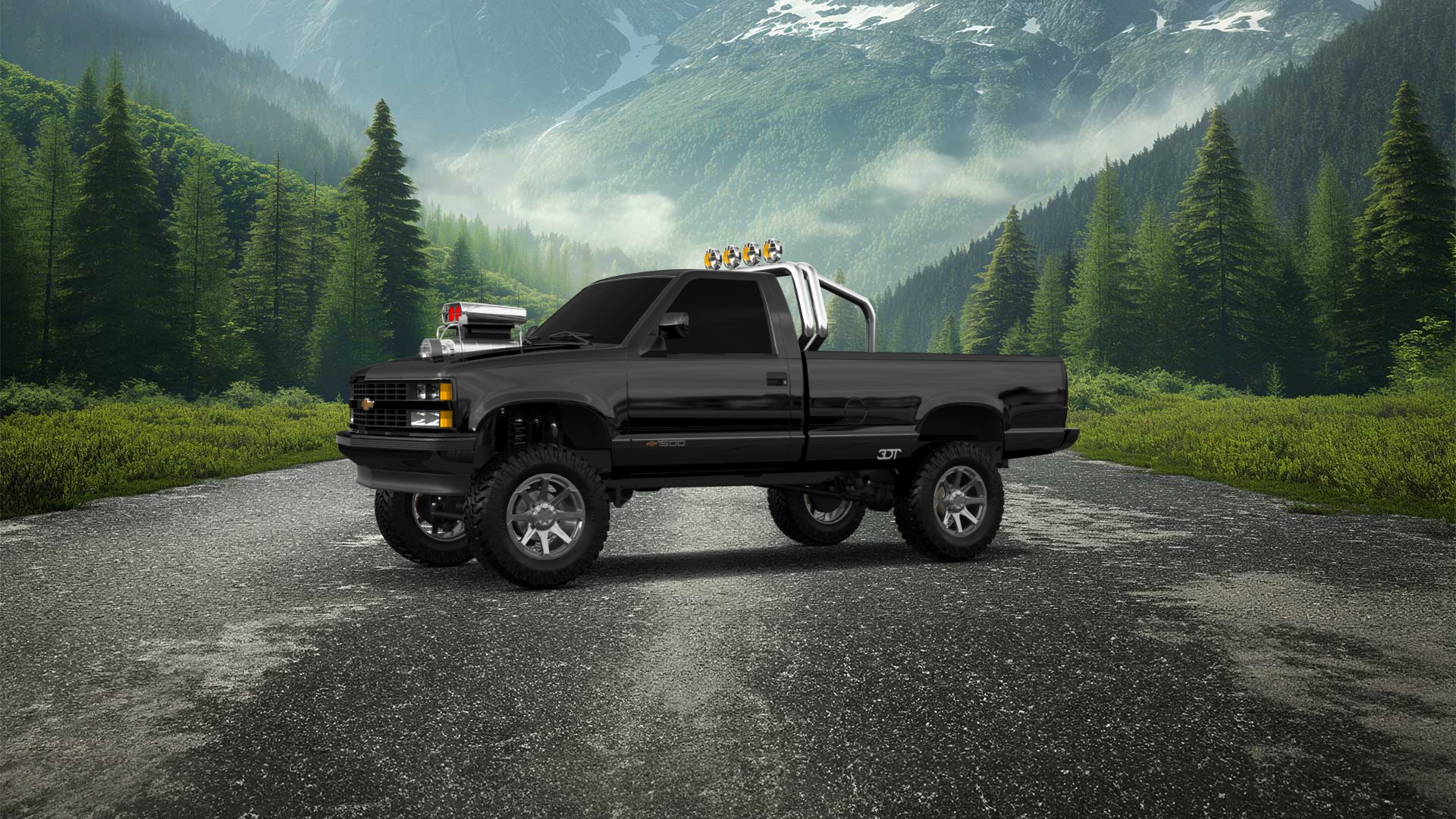 Chevrolet K1500 Regular Cab Fleetside Pickup 1988 tuning