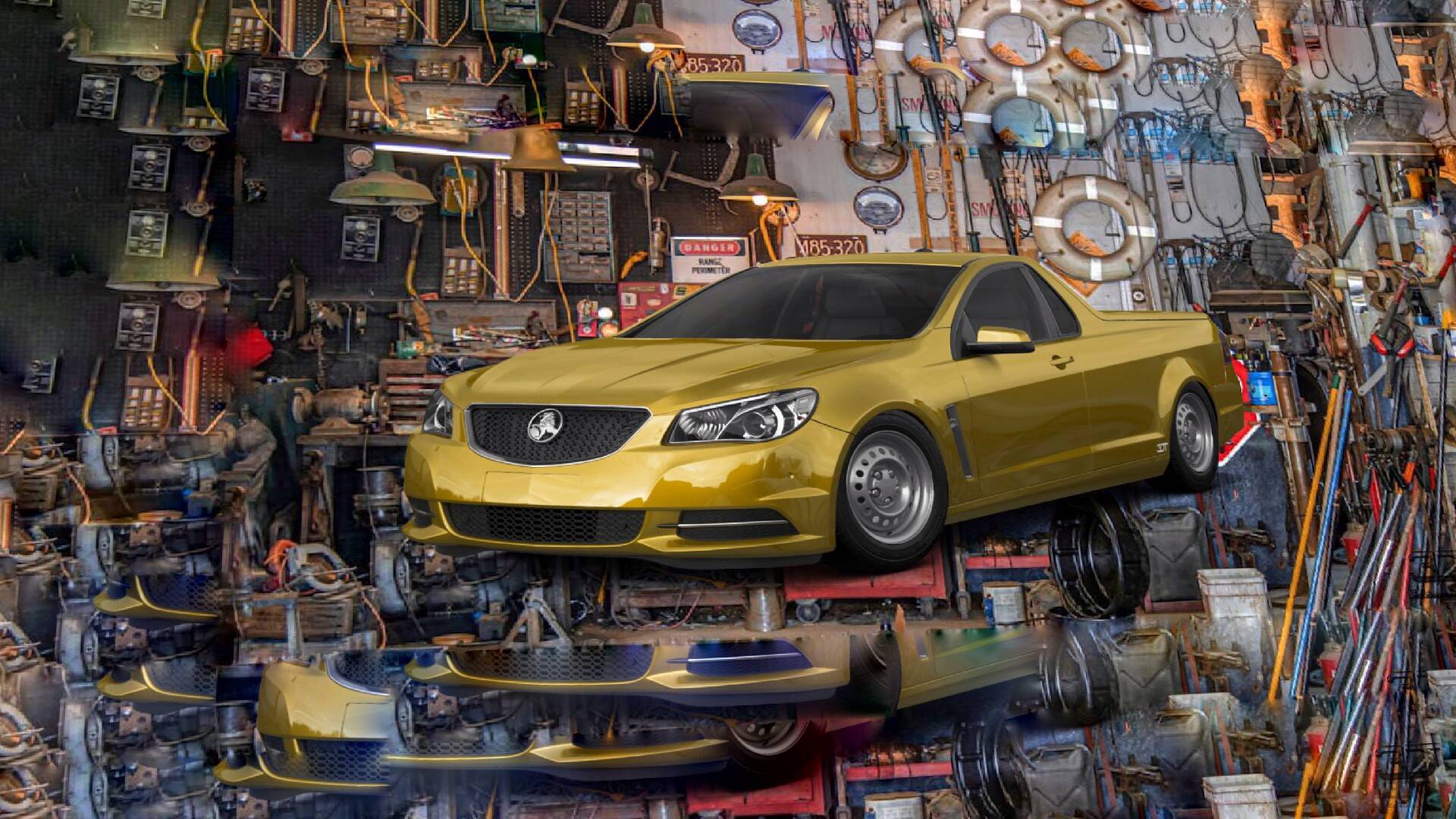 Holden VF Commodore Ute 2 Door Coupe 2014