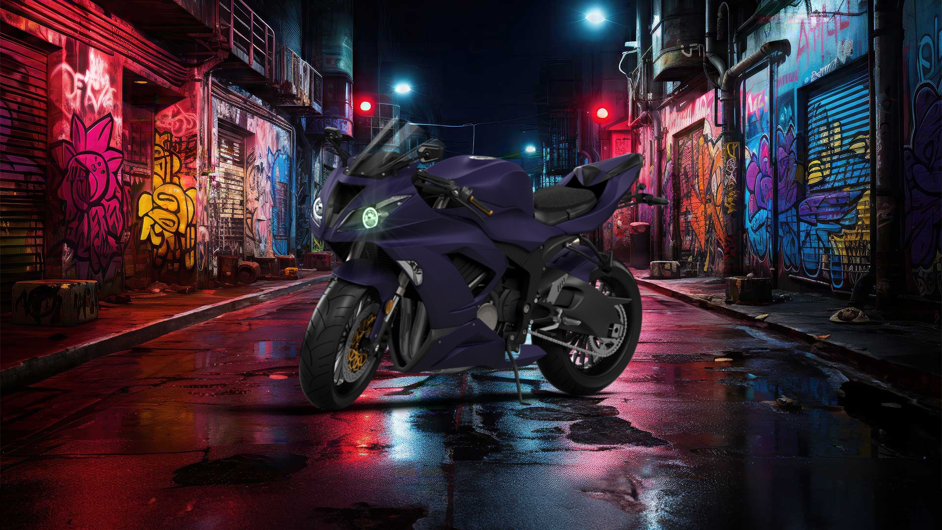 Kawasaki Ninja ZX 6R Sport Bike 2015