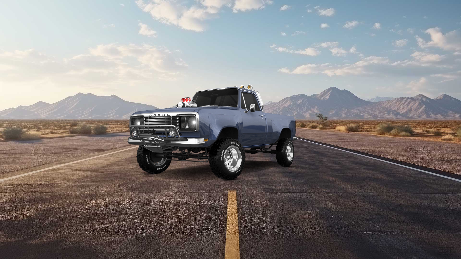Dodge Power Wagon W200 2 Door pickup truck 1977