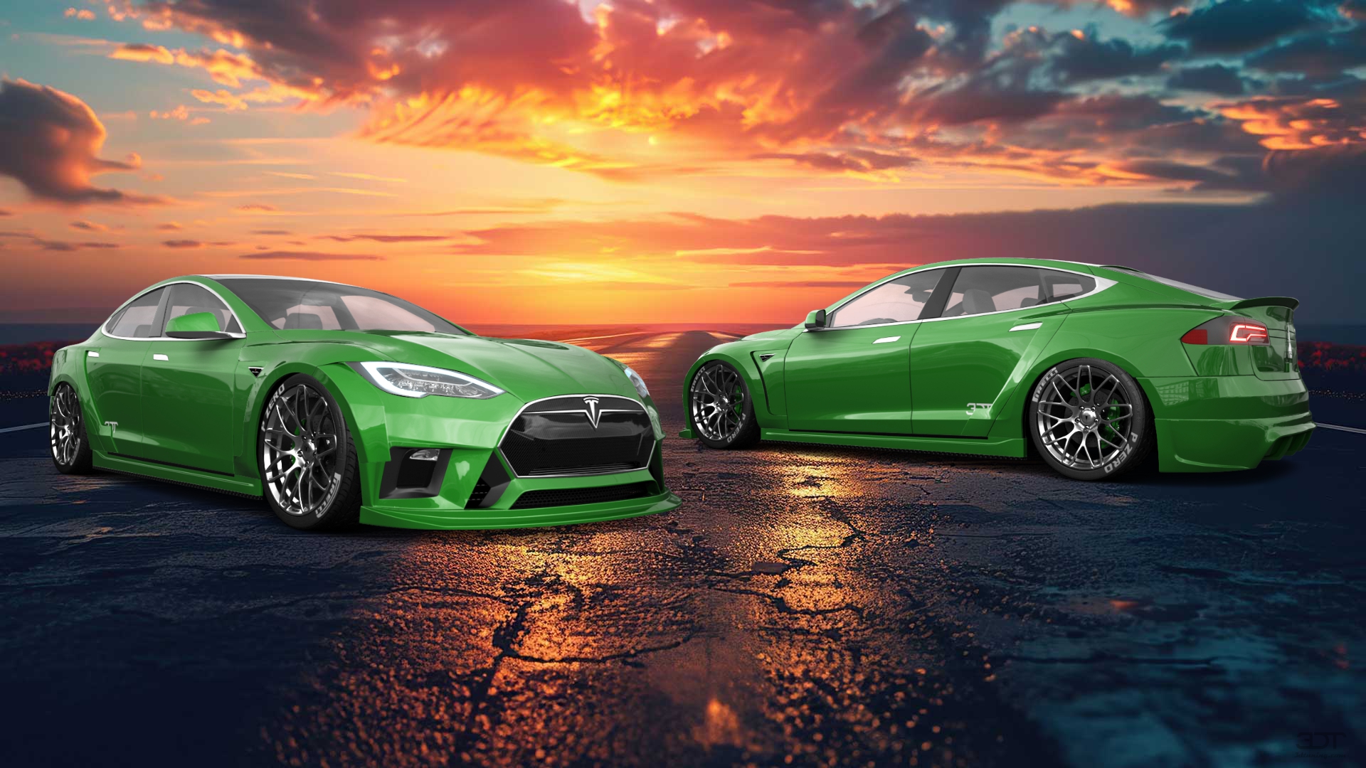 Tesla Model S 5 Door Liftback 2013