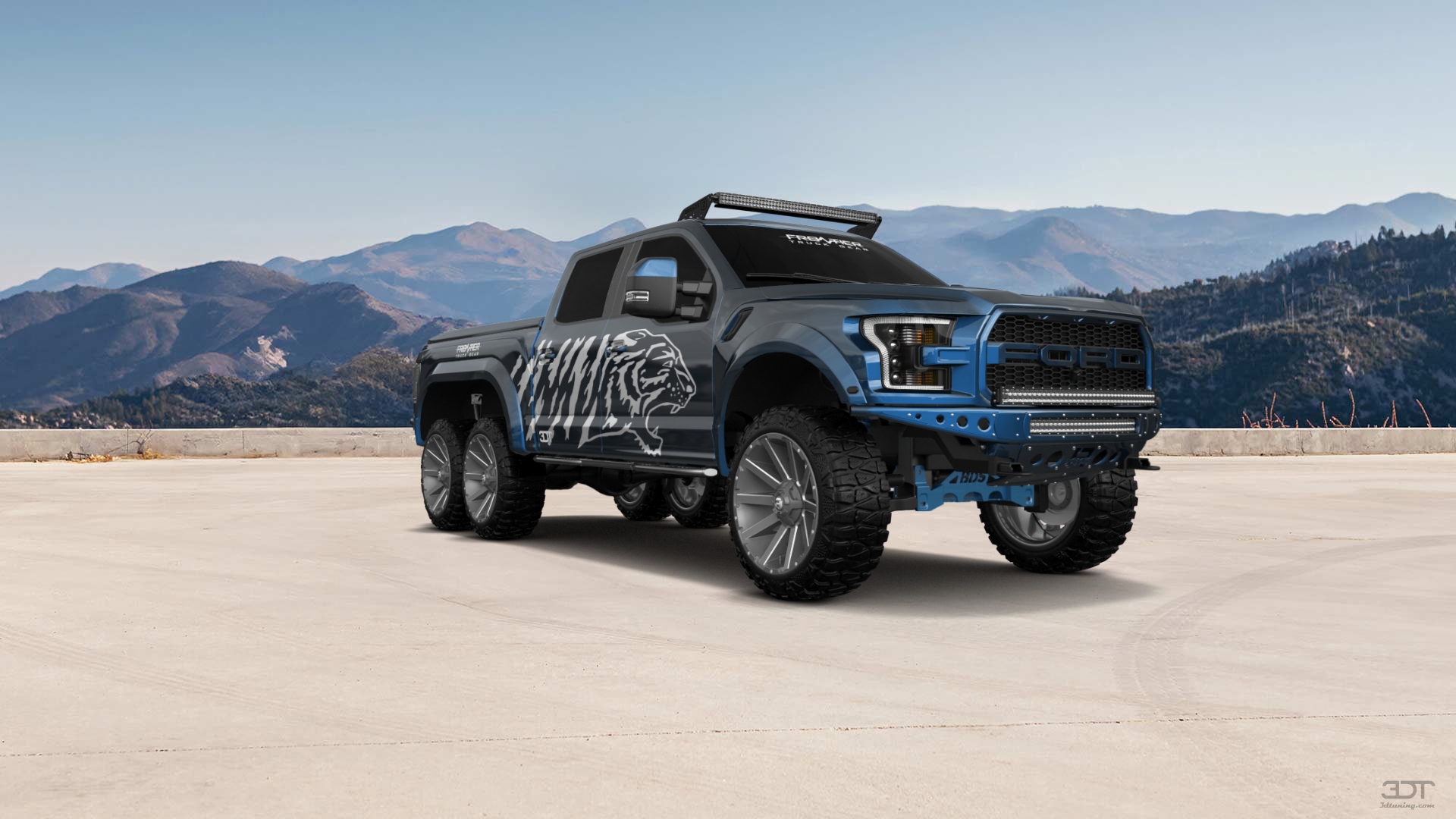 Ford Hennessey VelociRaptor 6x6 Truck 2017 tuning