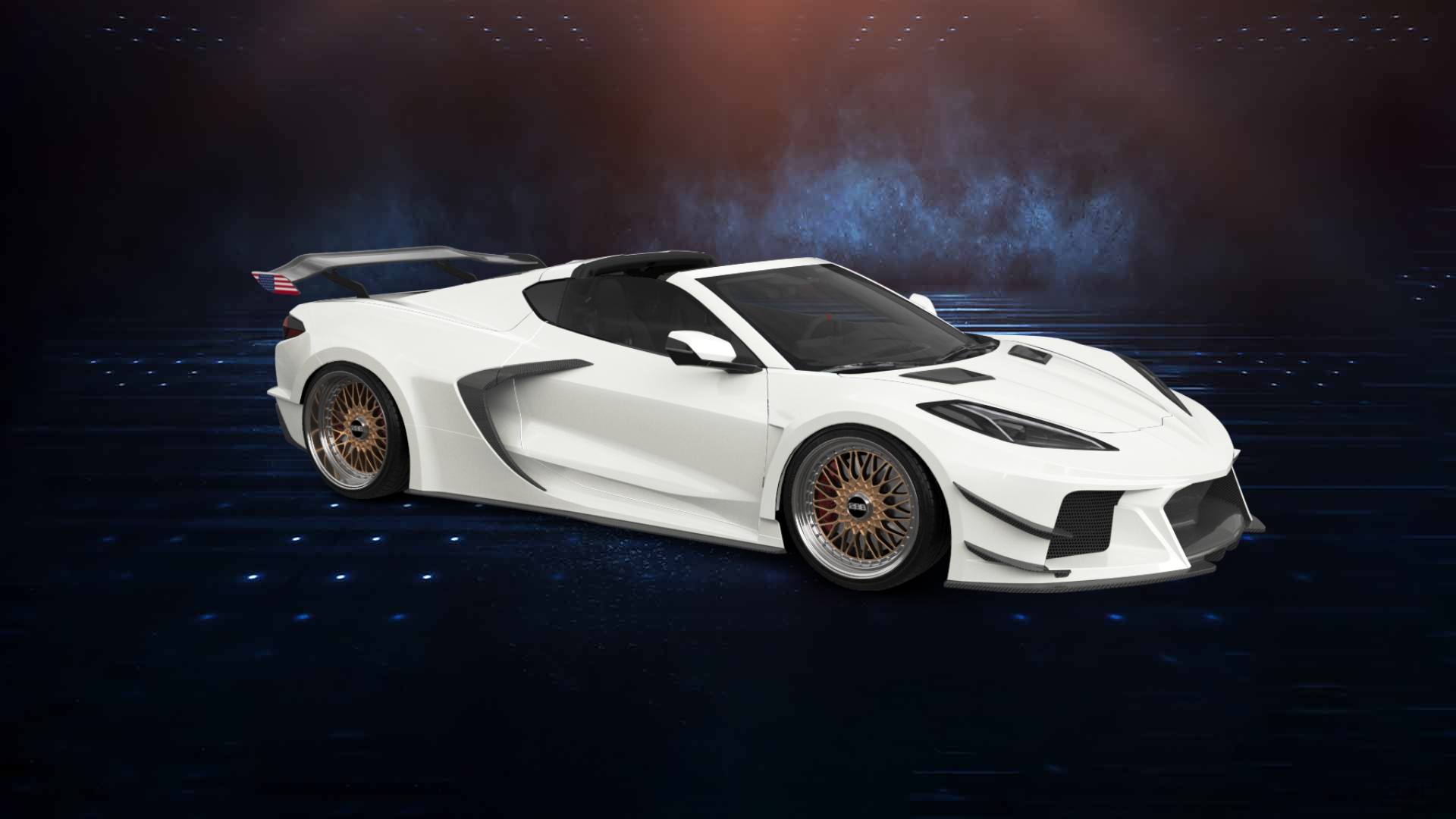 Chevrolet Corvette 2 door targa top 2020