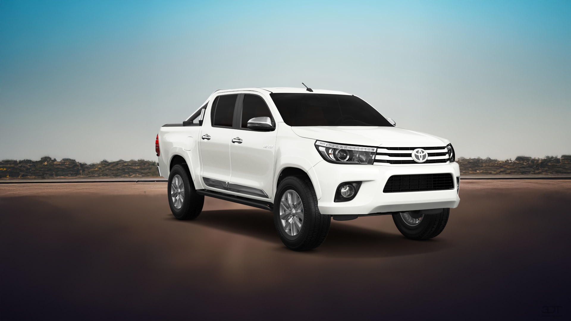 Toyota Hilux Double Cab 4 Door pickup truck 2015