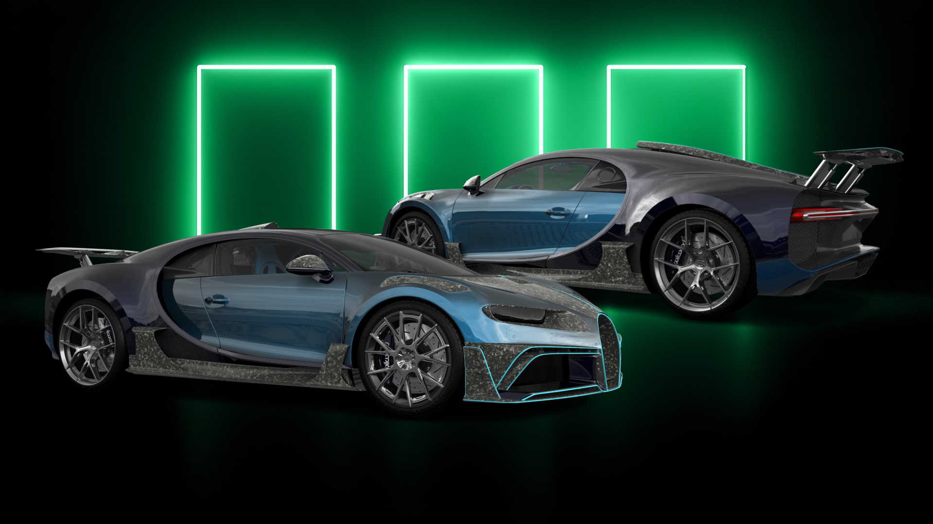 Tuning Bugatti Chiron 2 Door Coupe 2016