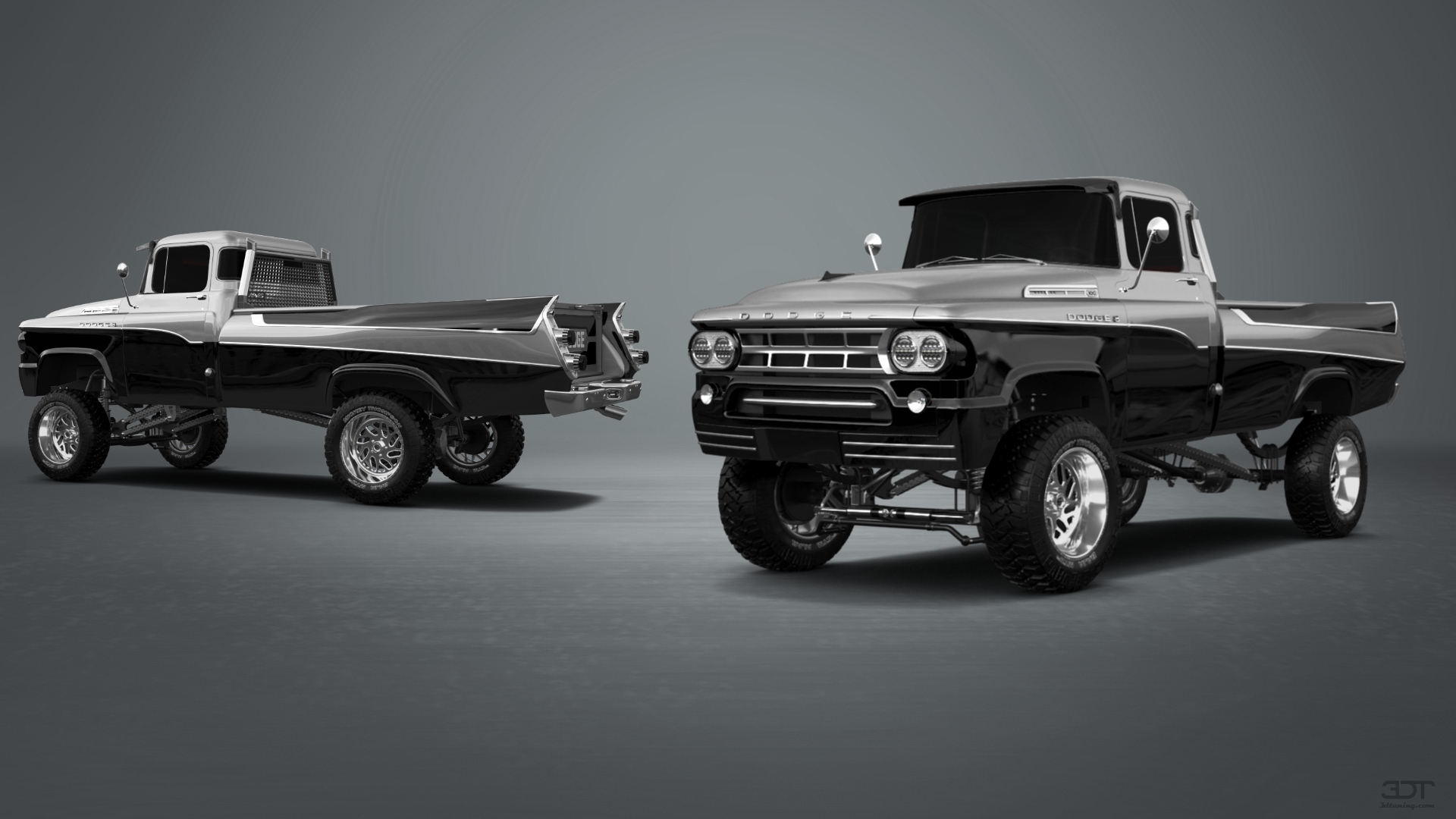 Dodge C series 2 Door pickup truck 1958 tuning