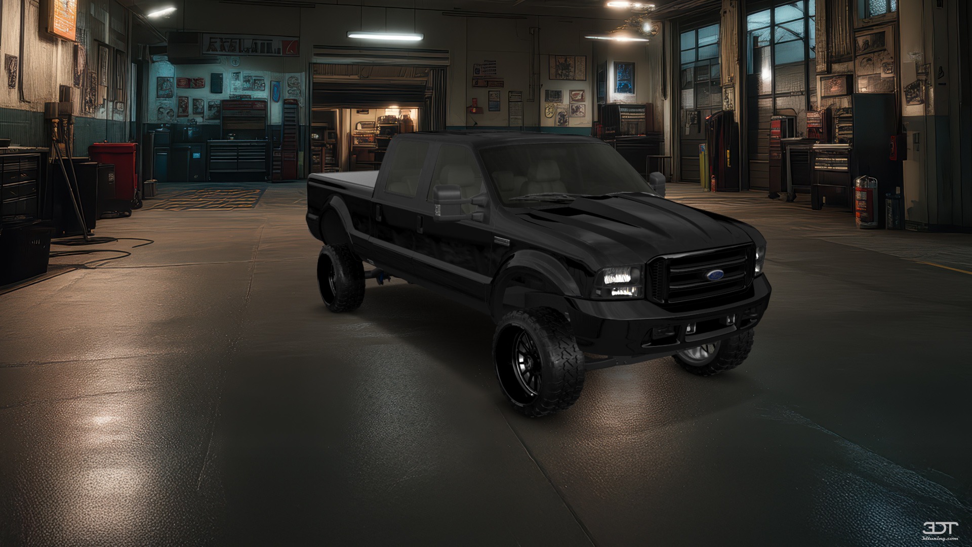 Ford F-250 Crew Cab 4 Door pickup truck 1999 tuning