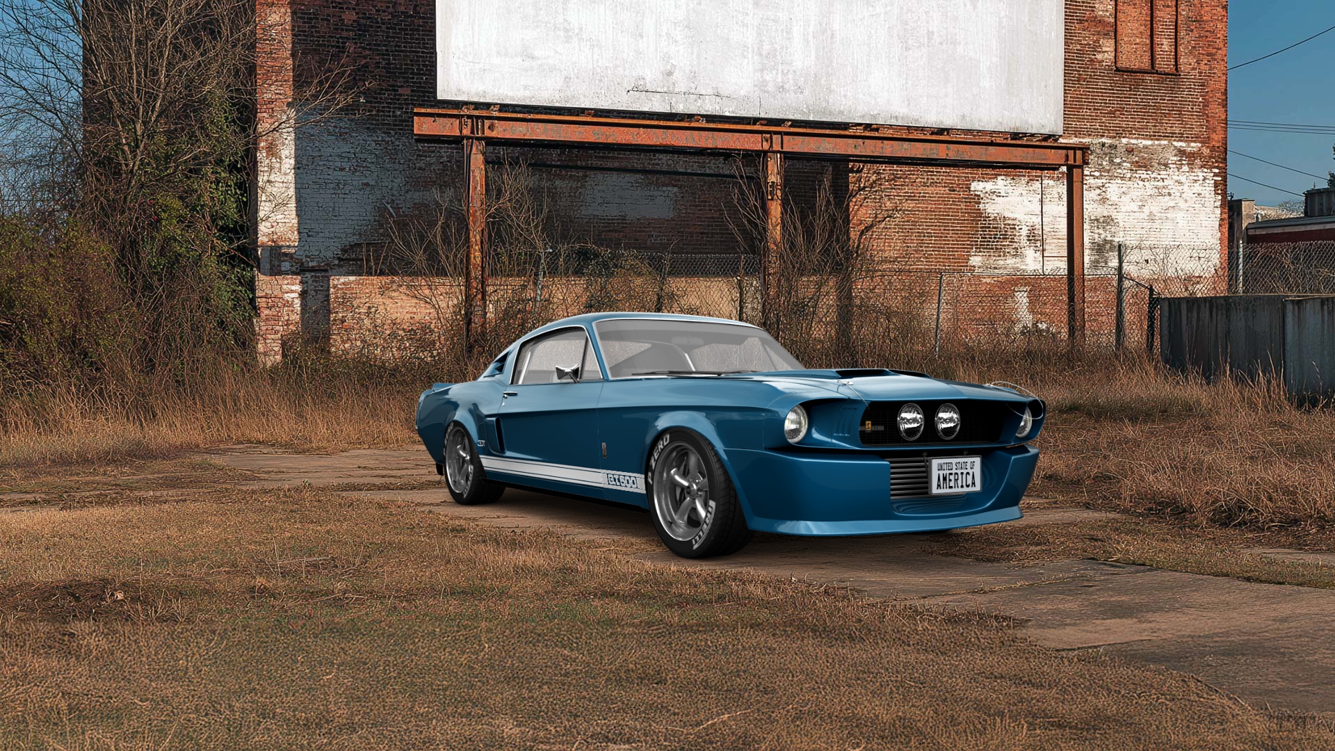 Mustang GT500 2 Door Coupe 1968