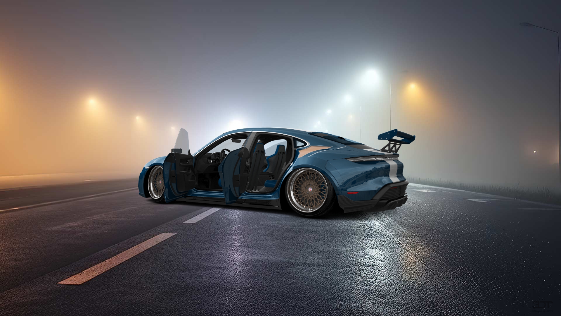 Porsche Taycan 4 Door Saloon 2019 tuning