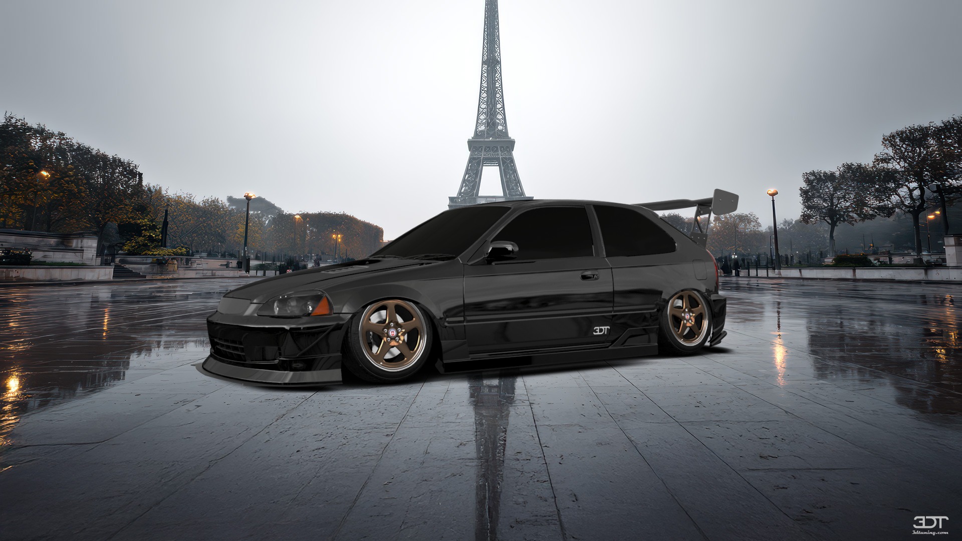Honda Civic 3 Door Hatchback 1997 tuning