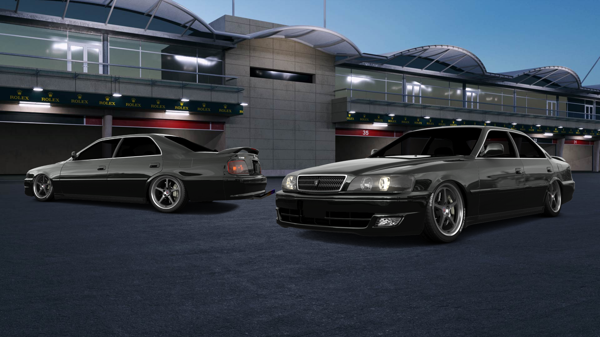 Toyota Chaser X100 Sedan 2000 tuning