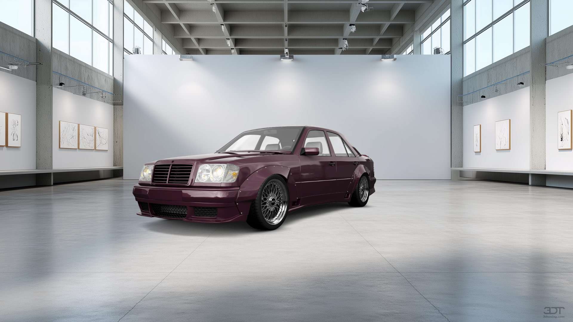 Mercedes E-Class Sedan 1984 tuning