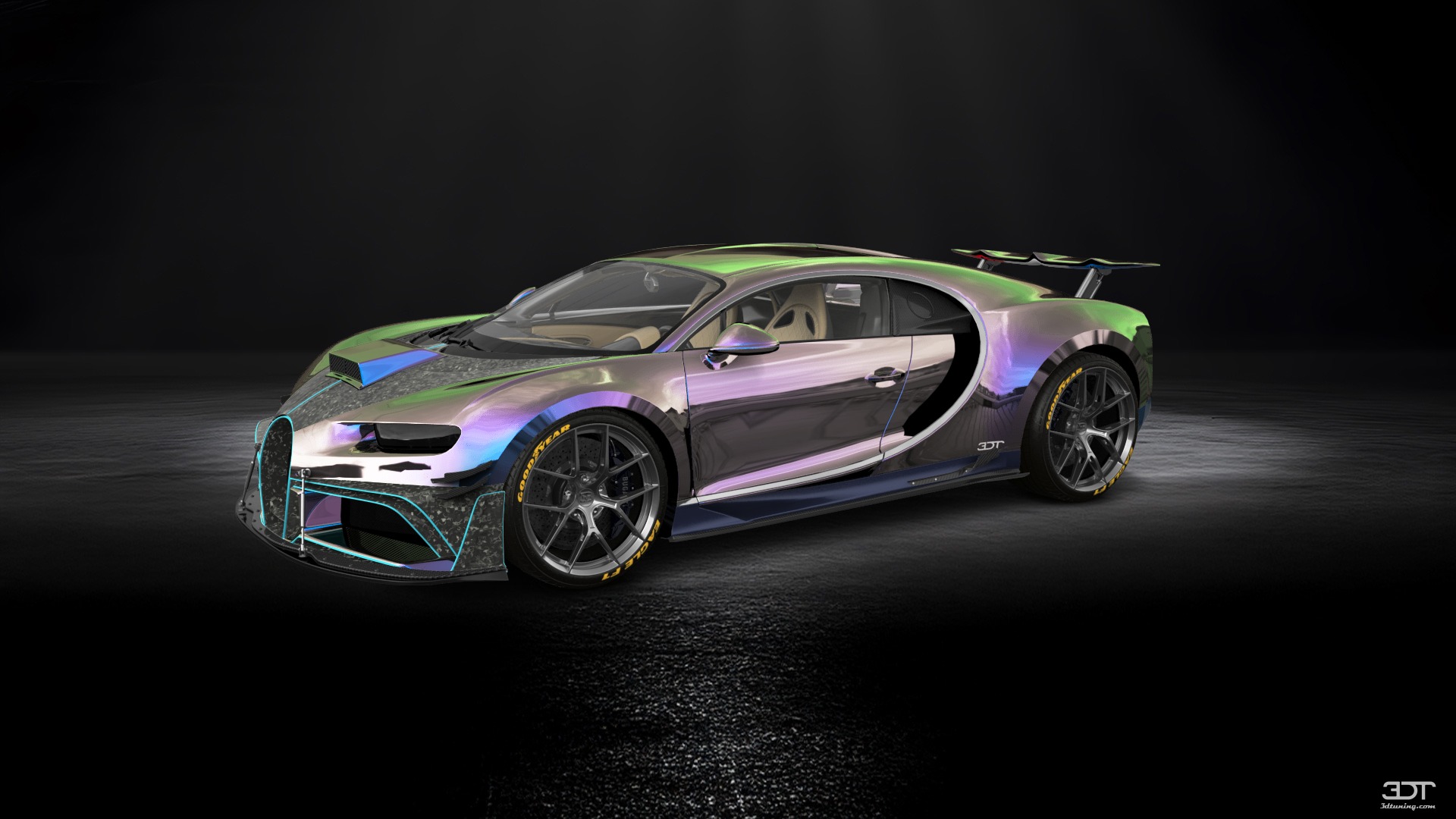 Bugatti Chiron 2 Door Coupe 2016 tuning