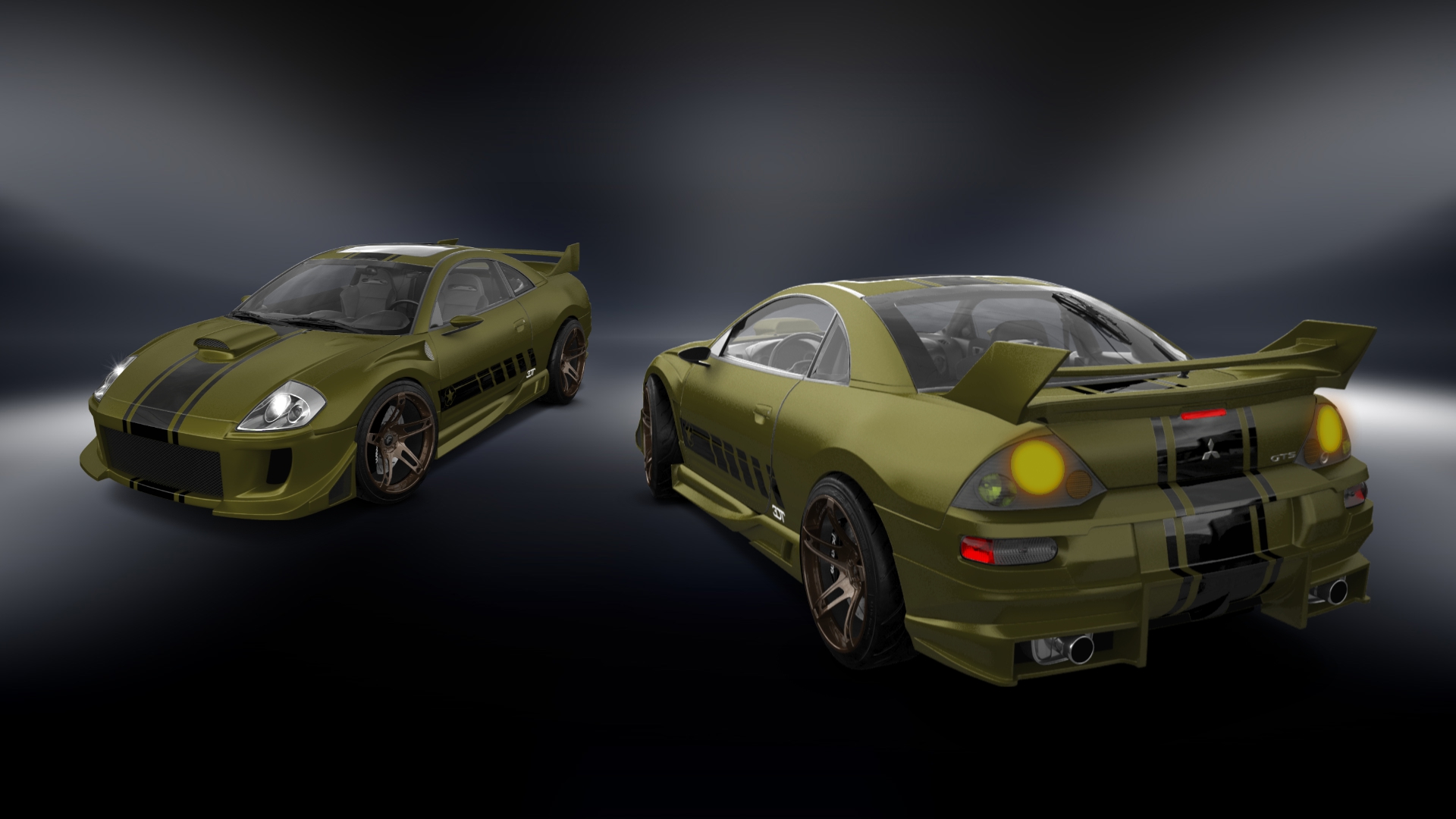 Mitsubishi Eclipse 2 Door Coupe 2003 tuning